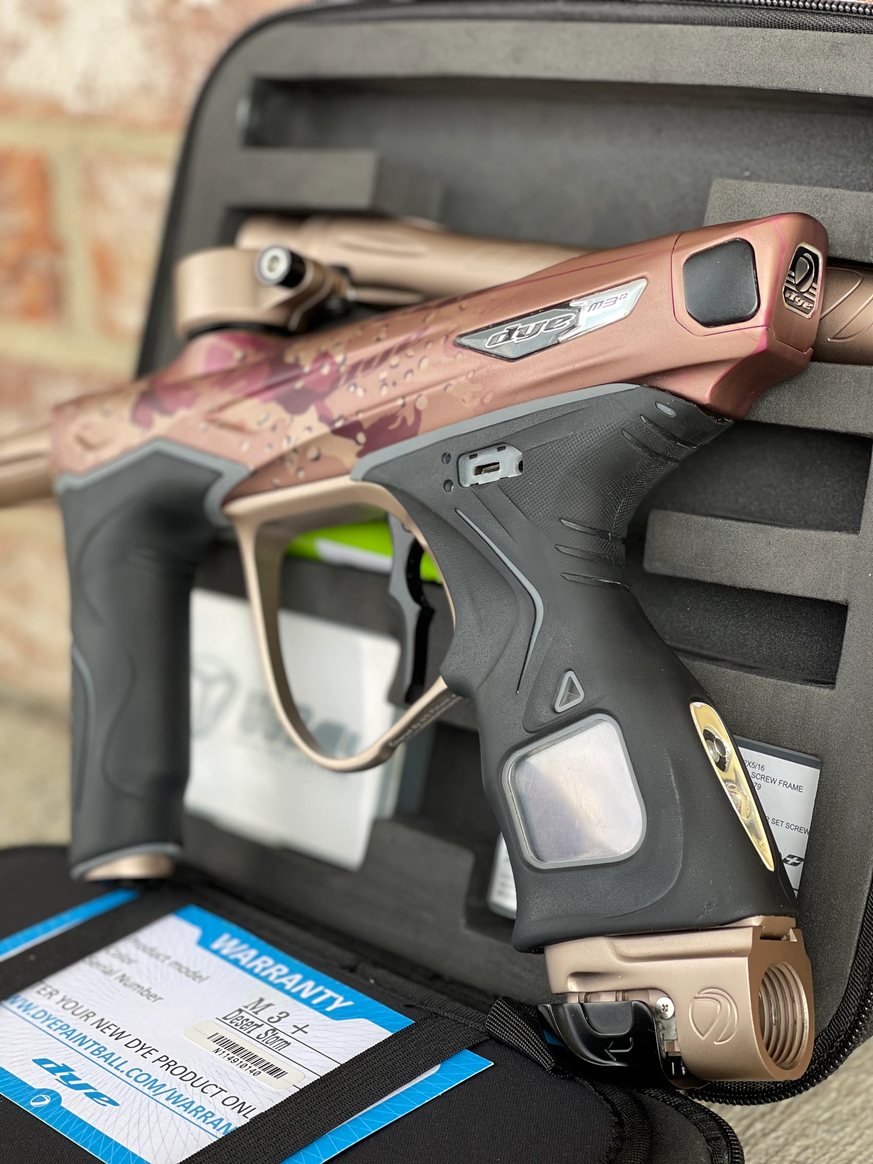 Used Dye M3+ Paintball Gun - Dessert Storm - Image 3