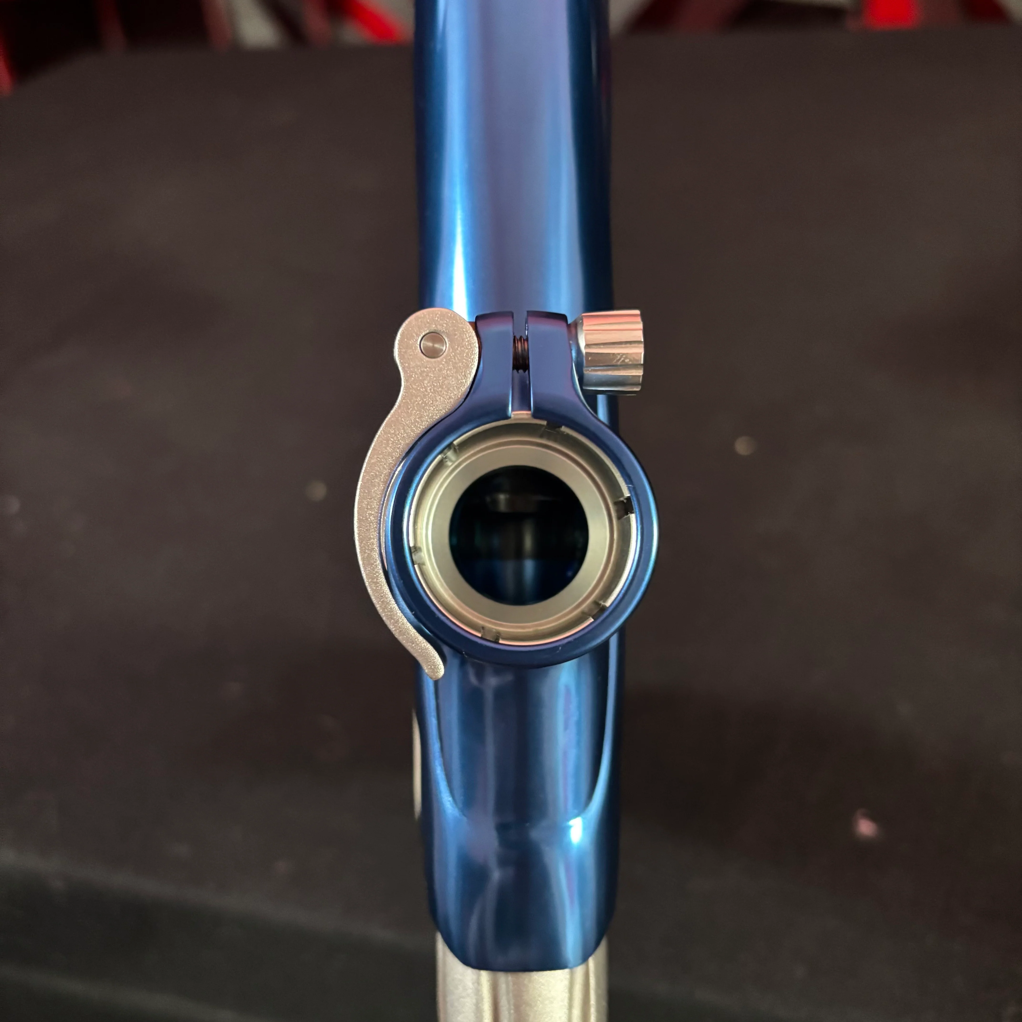 Used Dye M3+ Paintball Gun - Blue/Silver - Image 9