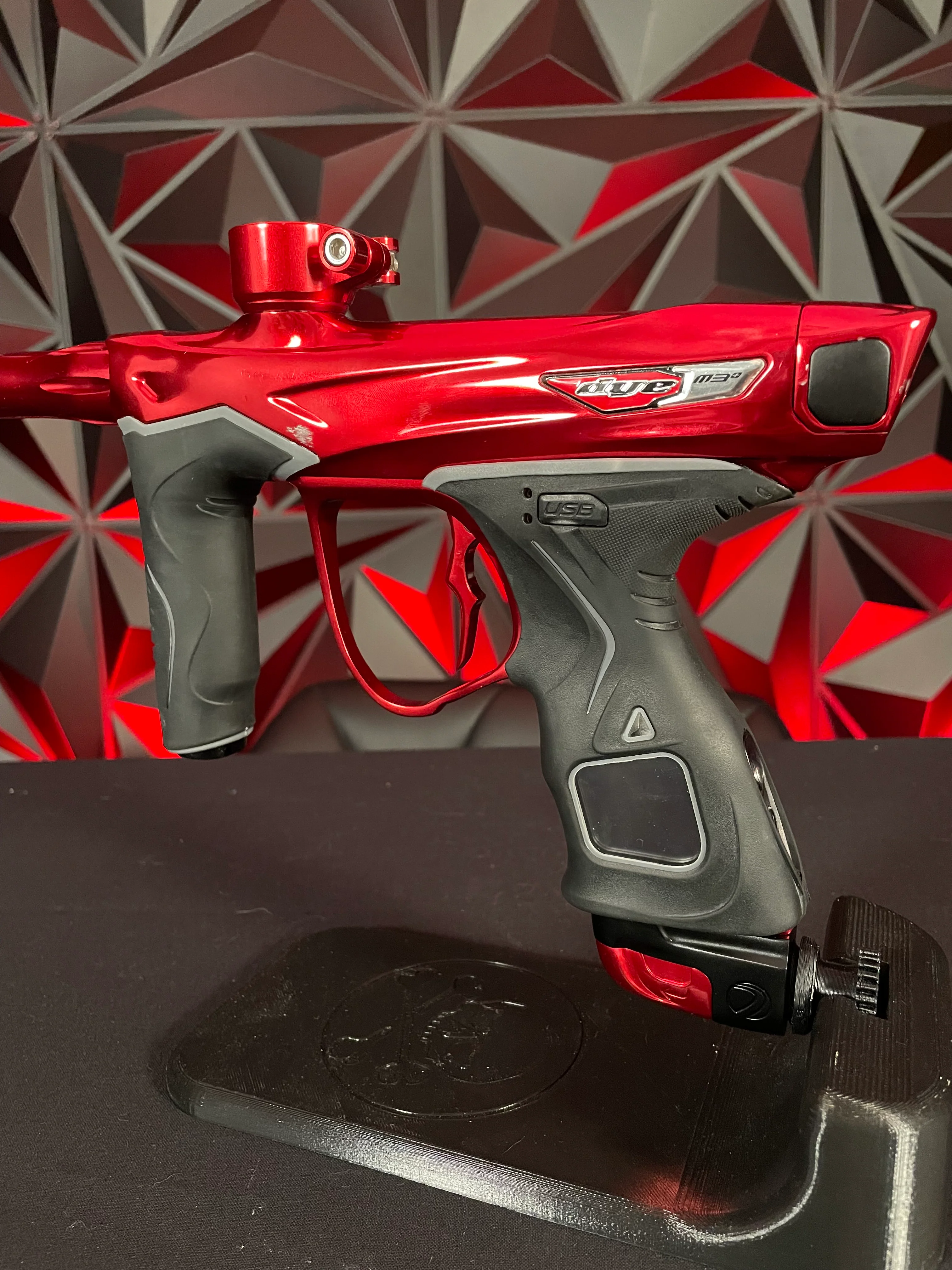 Used Dye M3+ Paintball Gun - Lava - Image 2