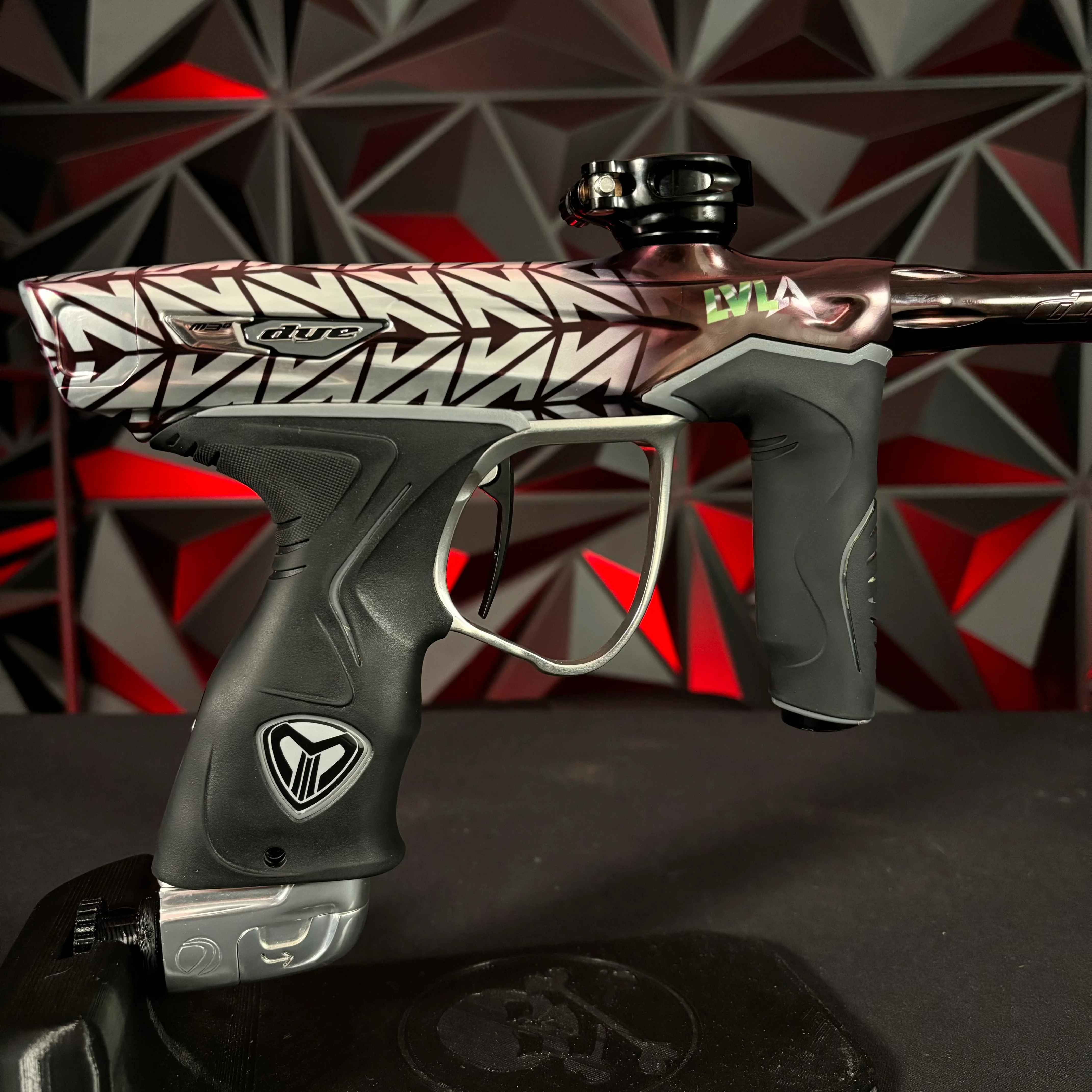 Used Dye M3+ Paintball Gun - LVL Up FWD Edition w/MOSAir Board - Image 2