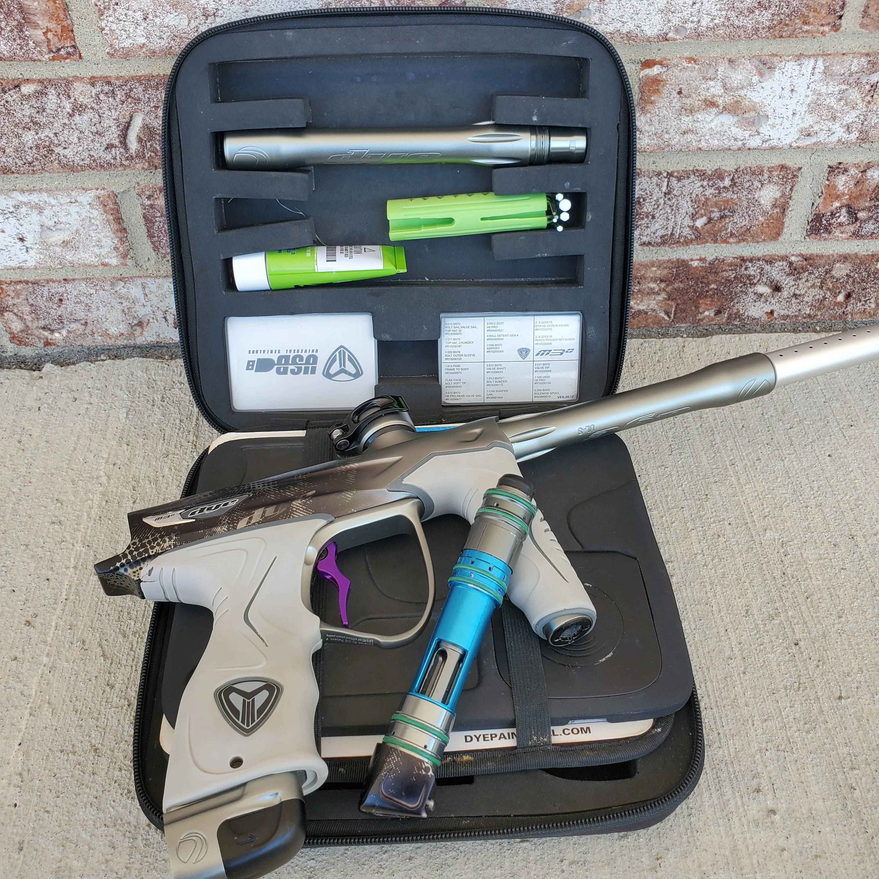 Used Dye M3+ Paintball Gun - PGA Blackout - Image 5