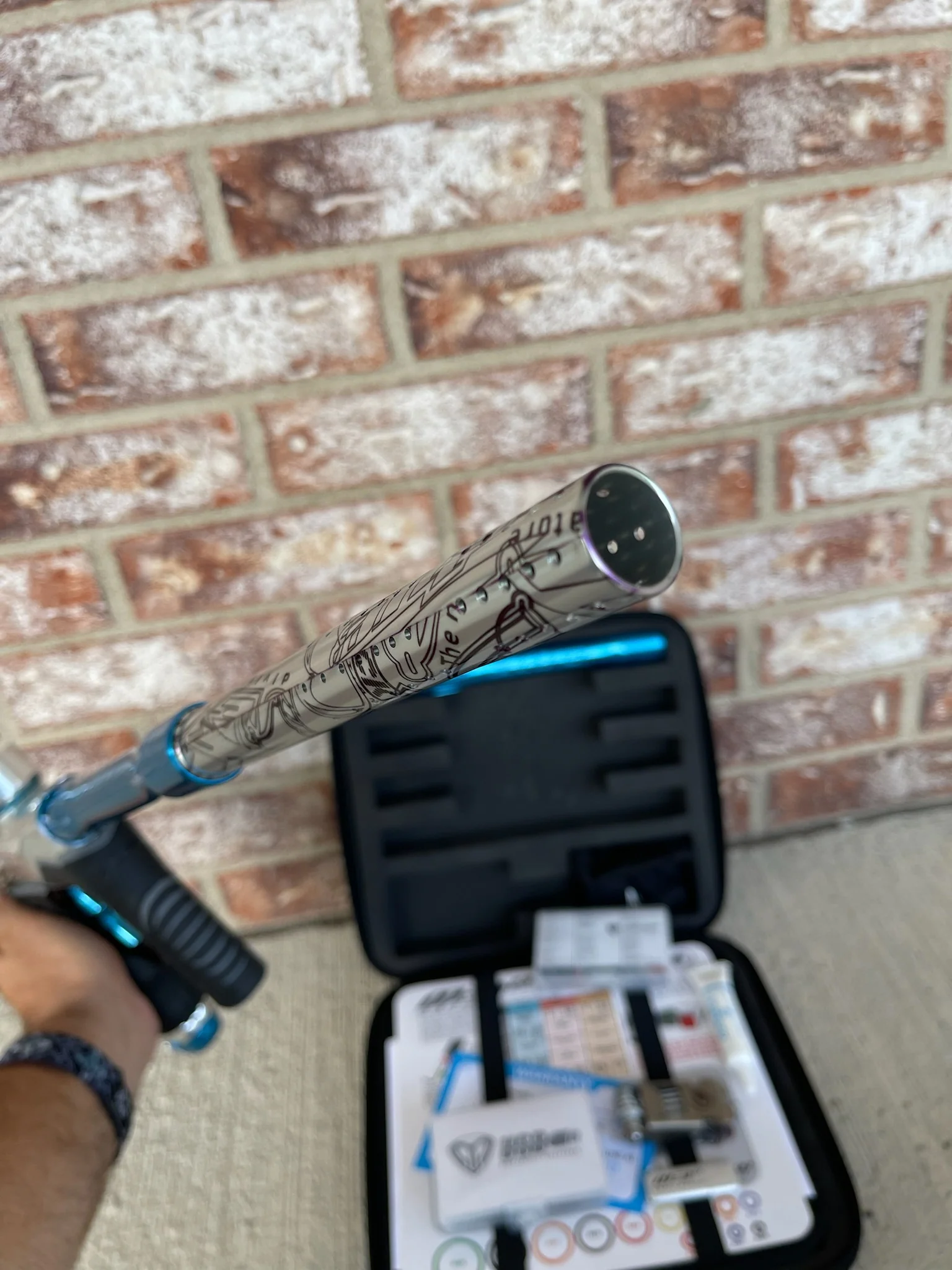 Used Dye M3+ Paintball Gun - PGA Logoflauge - Image 7