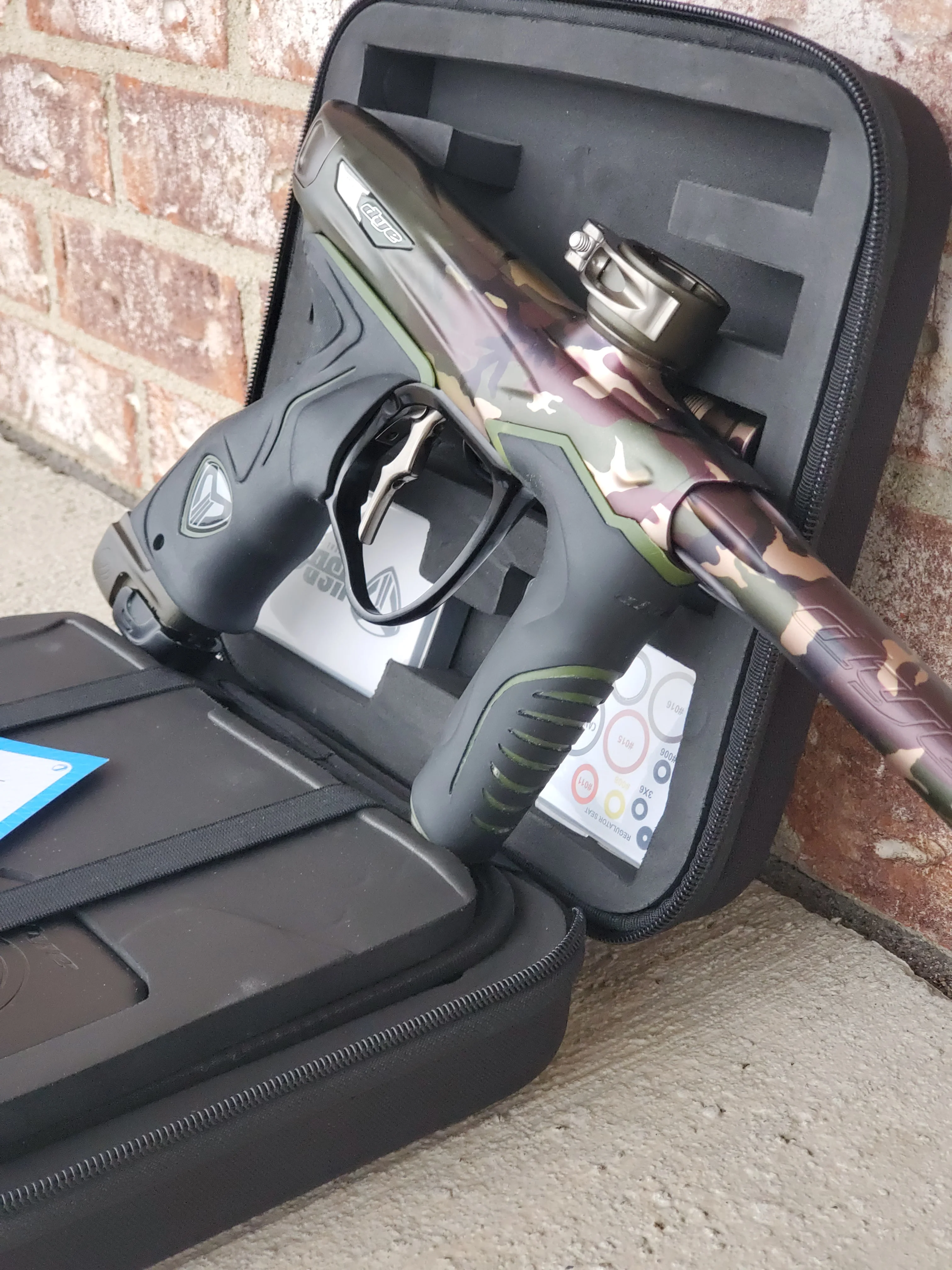 Used Dye M3+ Paintball Gun - PGA Woodland - Image 2
