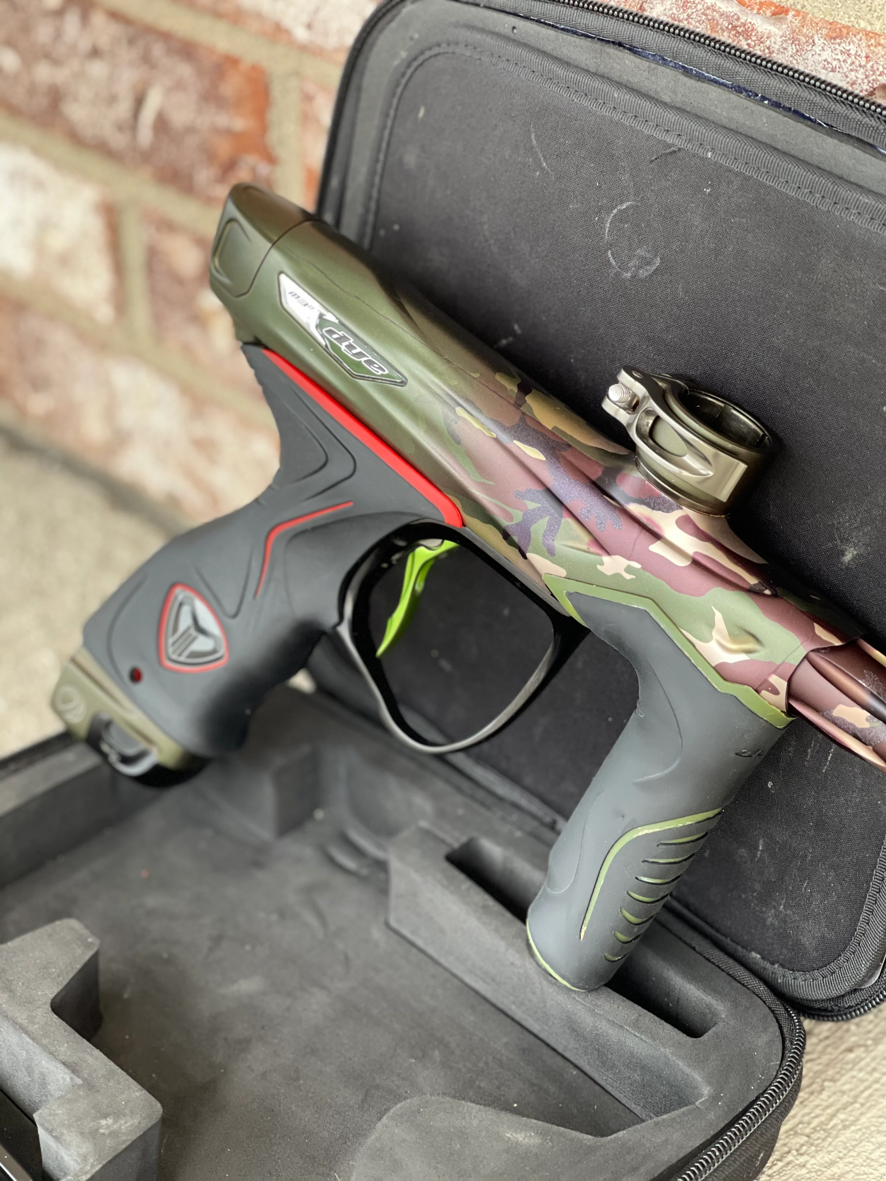 Used Dye M3+ Paintball Gun - PGA Woodland - Image 2