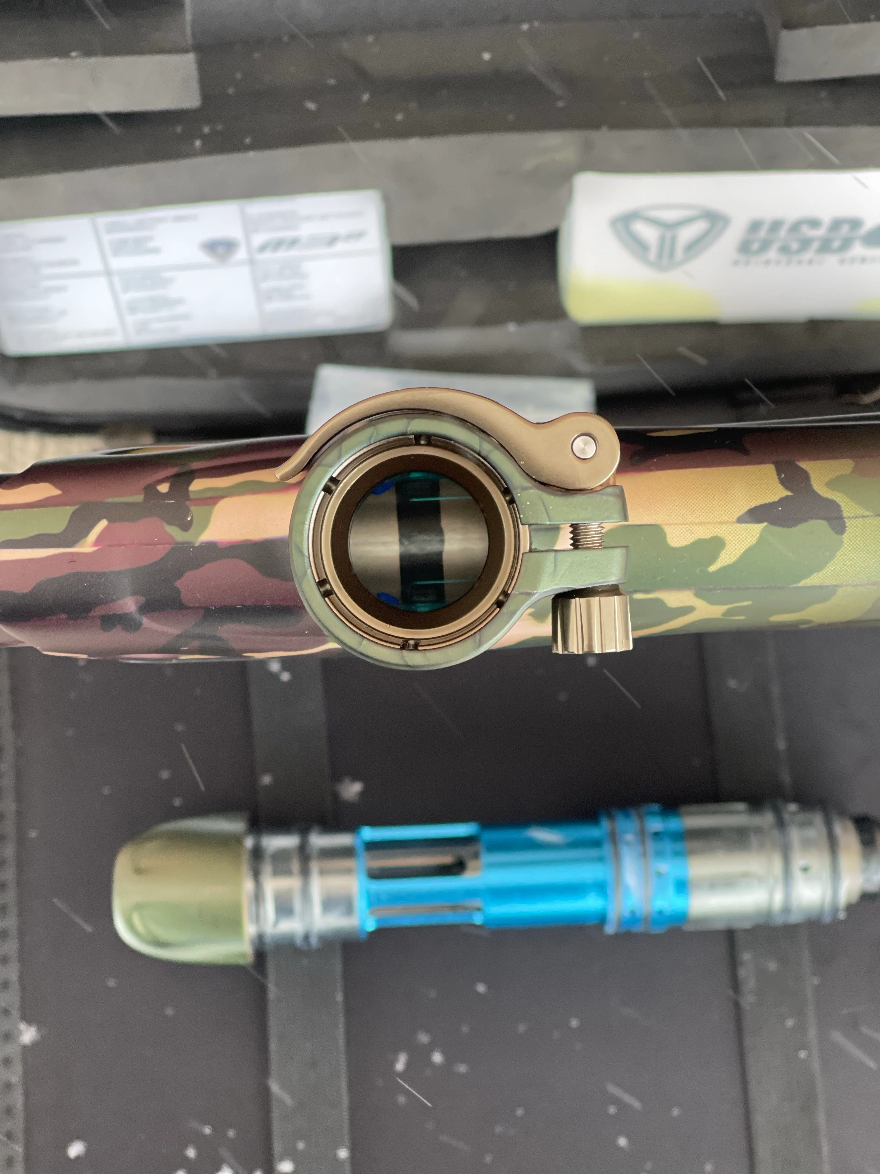 Used Dye M3+ Paintball Gun - PGA Woodland - Image 10