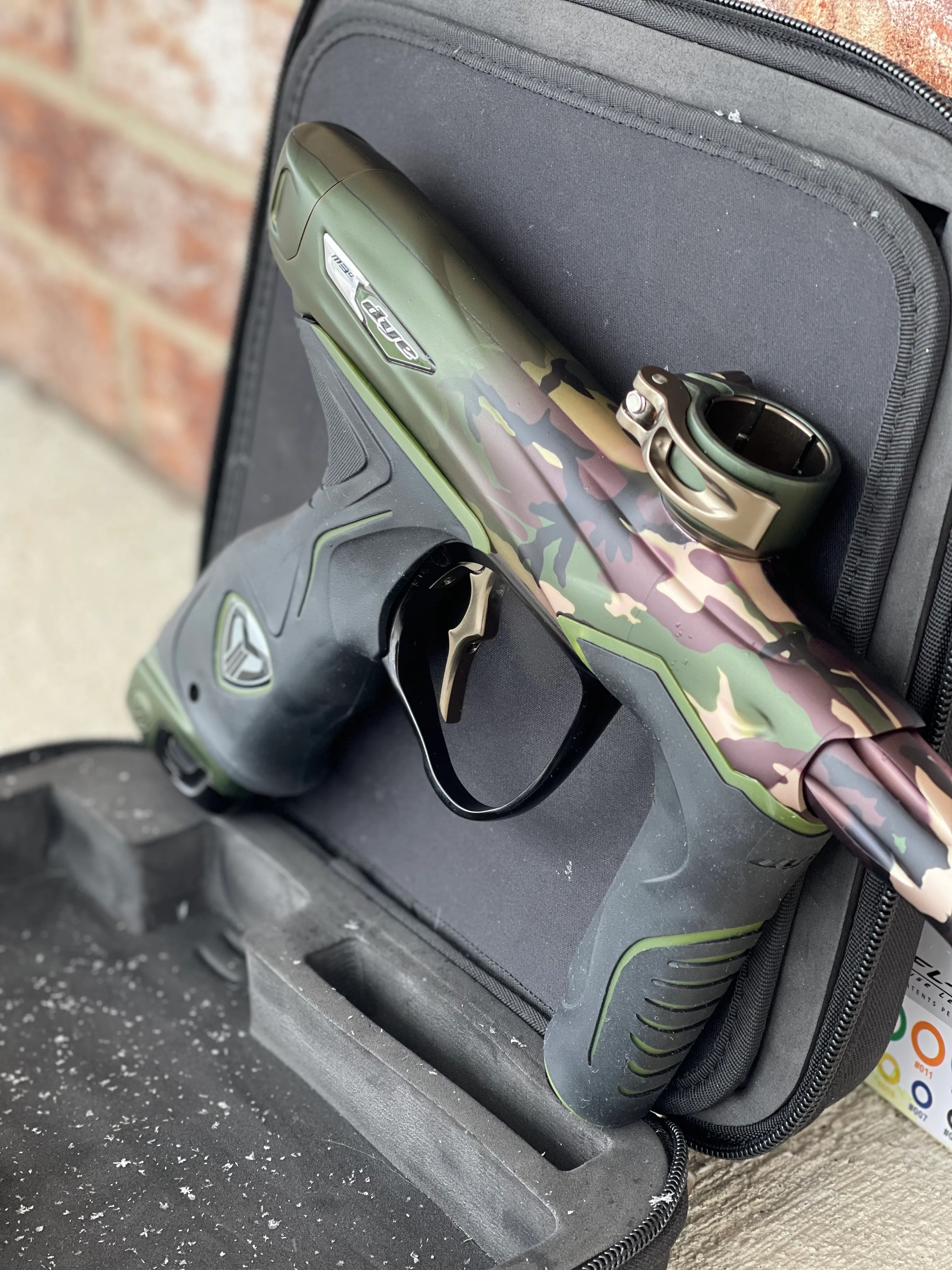 Used Dye M3+ Paintball Gun - PGA Woodland - Image 3