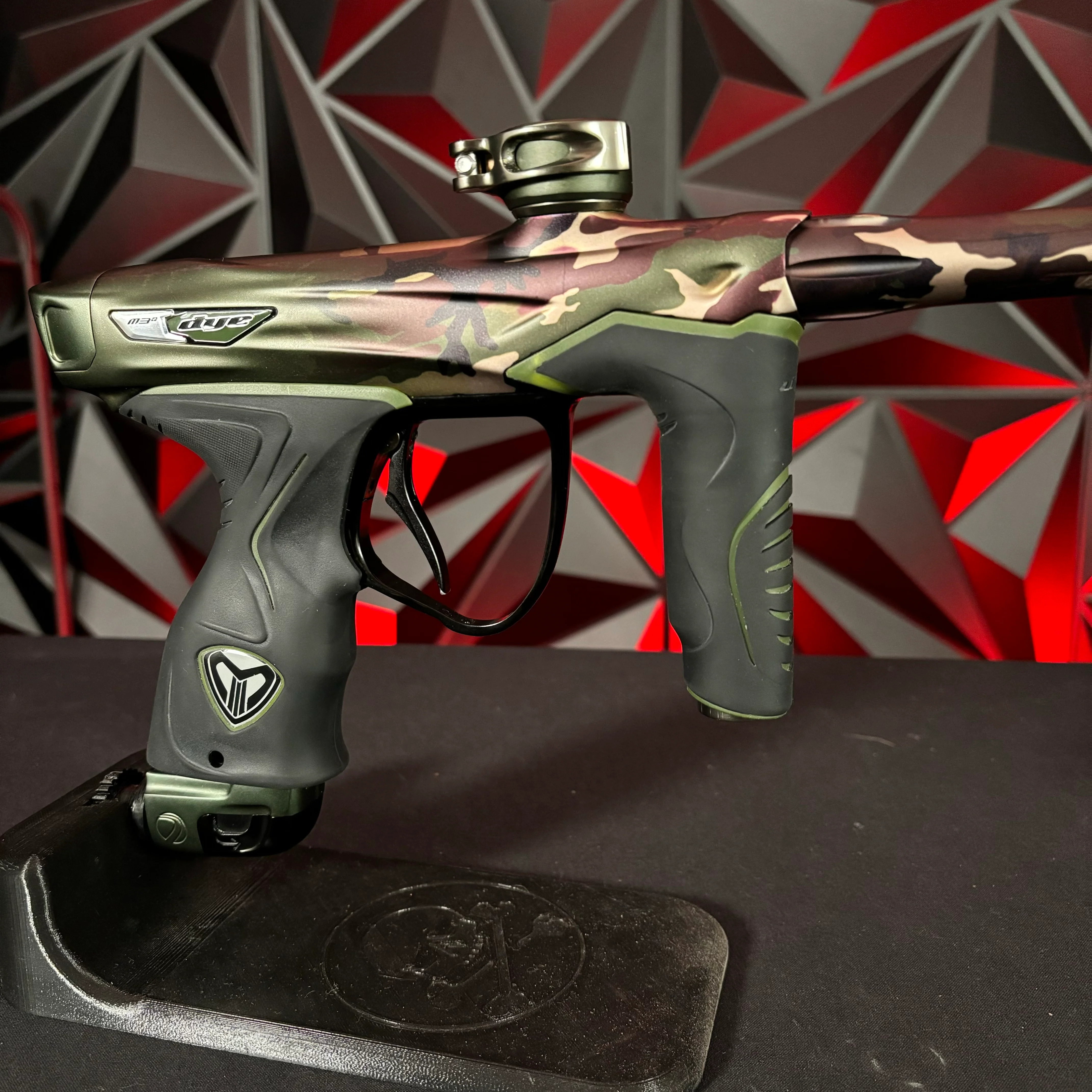 Used Dye M3+ Paintball Gun - PGA Woodland Camo - Image 4