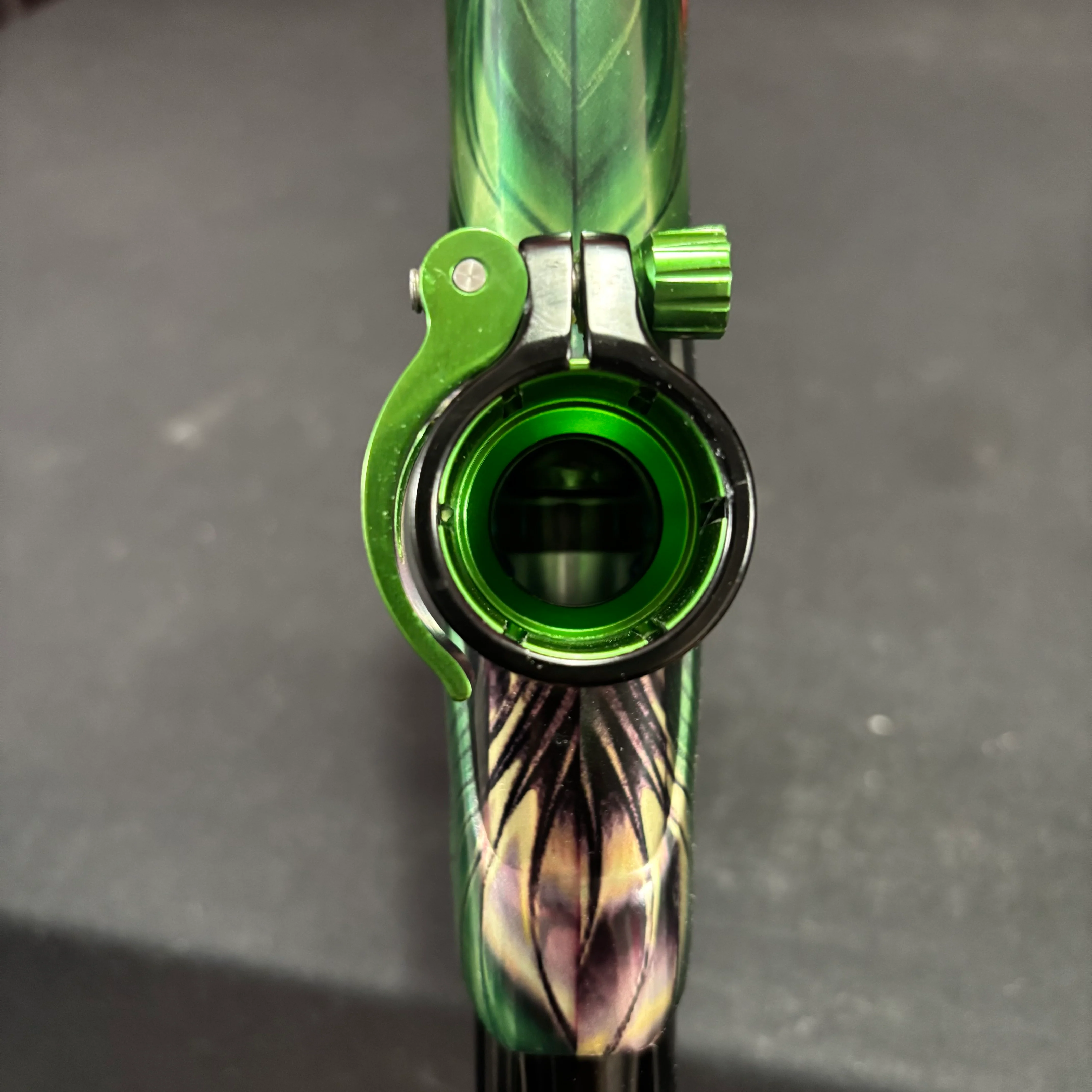 Used Dye M3+ Paintball Marker - LE LVL Up (Green/Black) - Image 9
