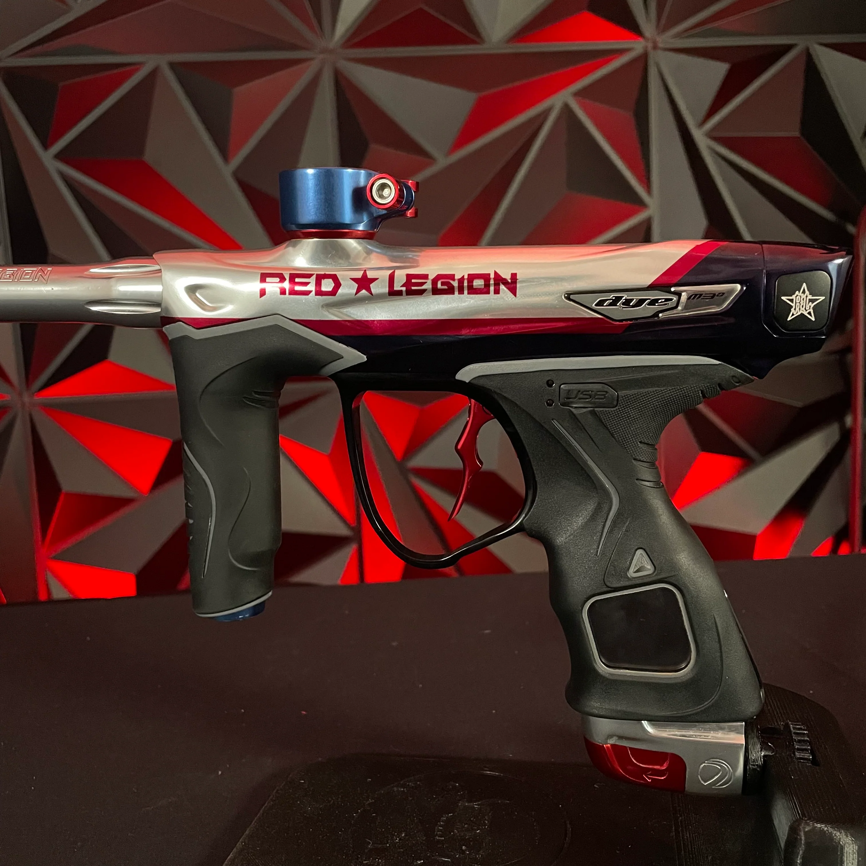 Used Dye M3+ Paintball Marker- LE Red Legion - Image 2