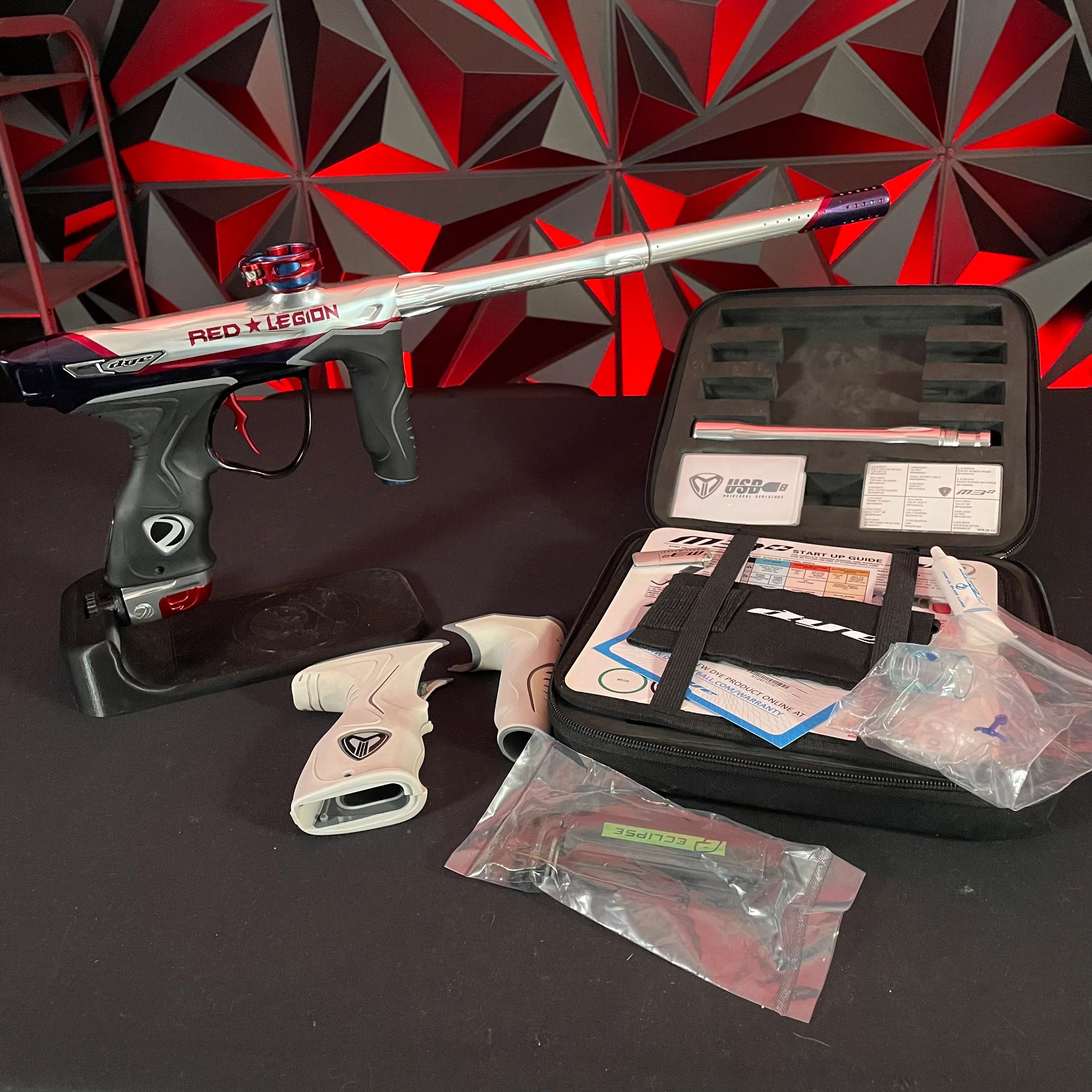 Used Dye M3+ Paintball Marker- LE Red Legion - Image 7