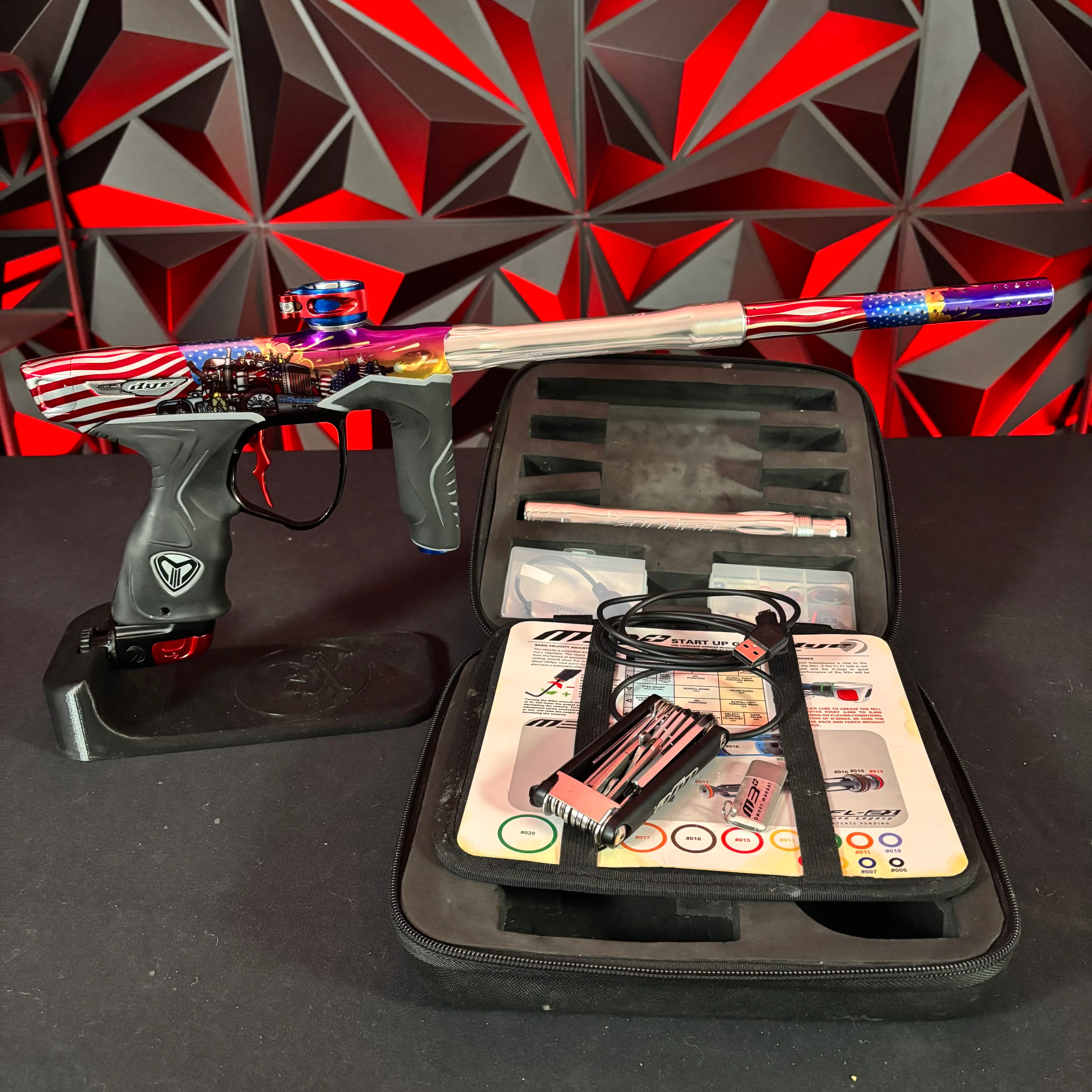 Used Dye M3+ Paintball Marker - Merica