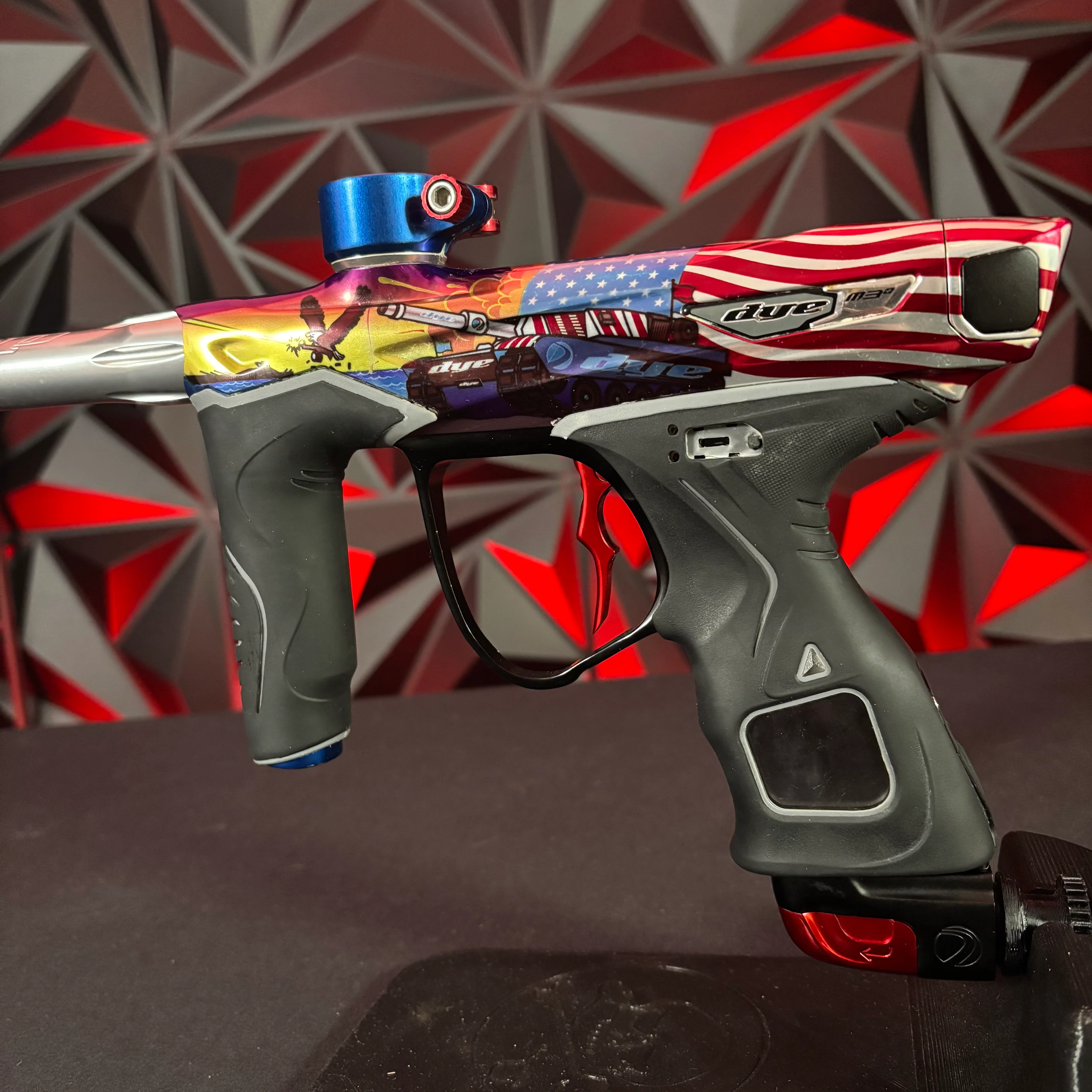 Used Dye M3+ Paintball Marker - Merica - Image 3
