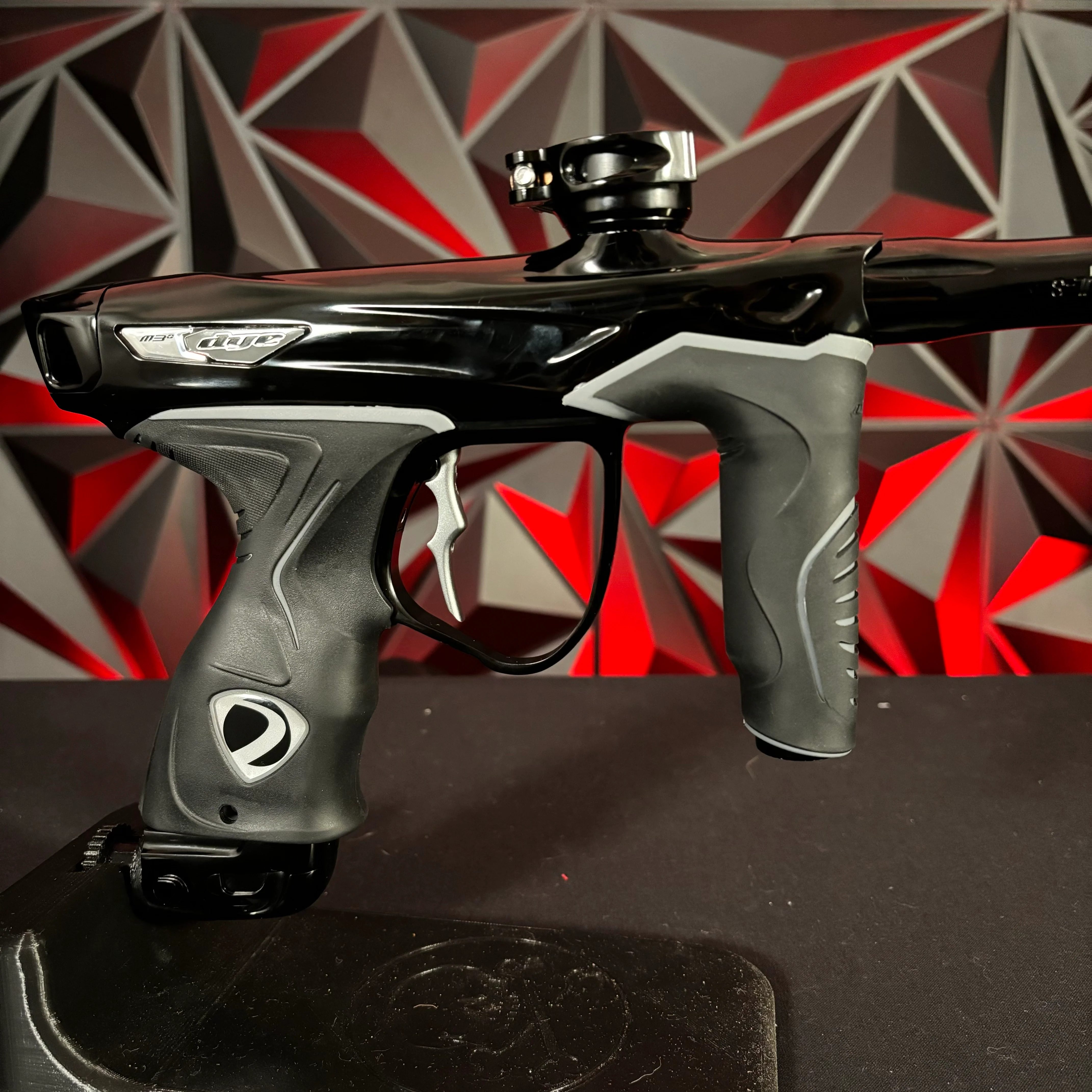 Used Dye M3+ Paintball Marker- Silver Night