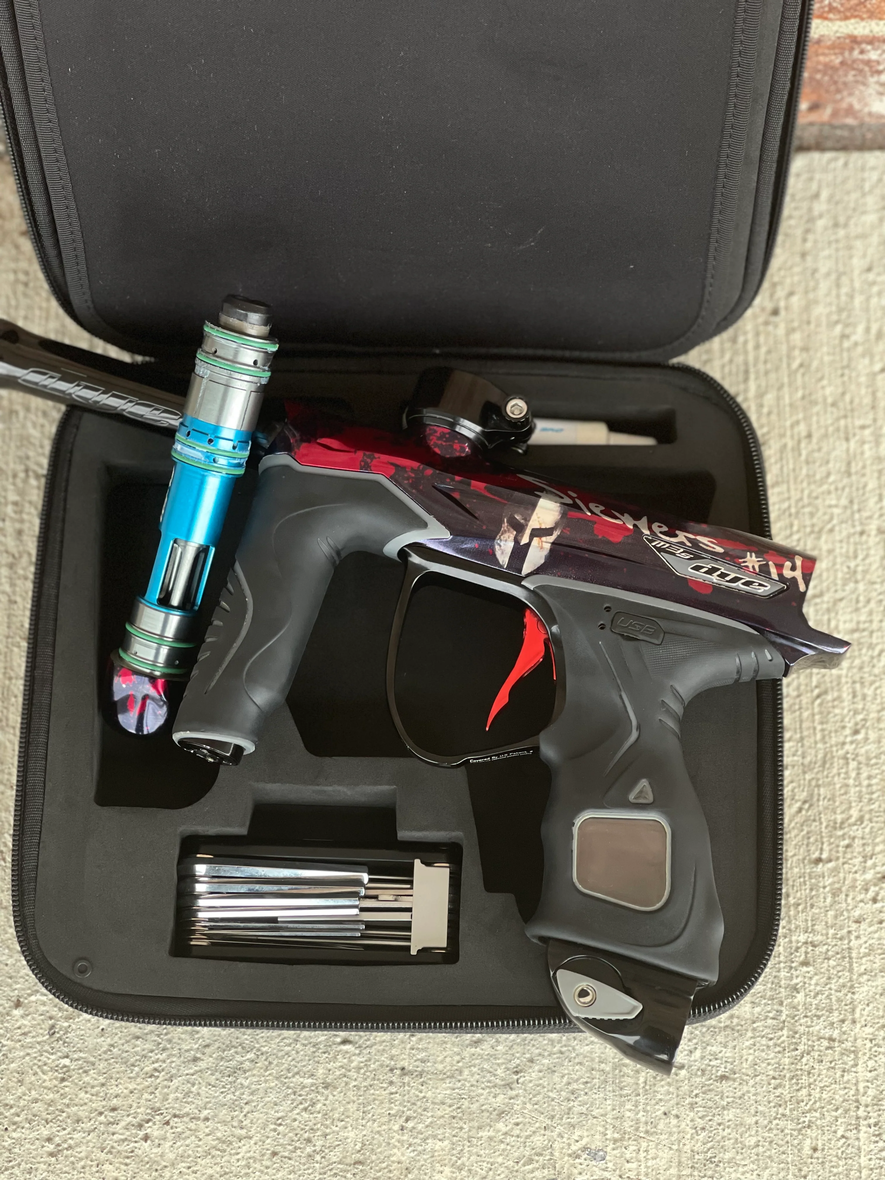 Used Dye M3S Paintball Gun - Greg Siewers Limited Edition - Image 10