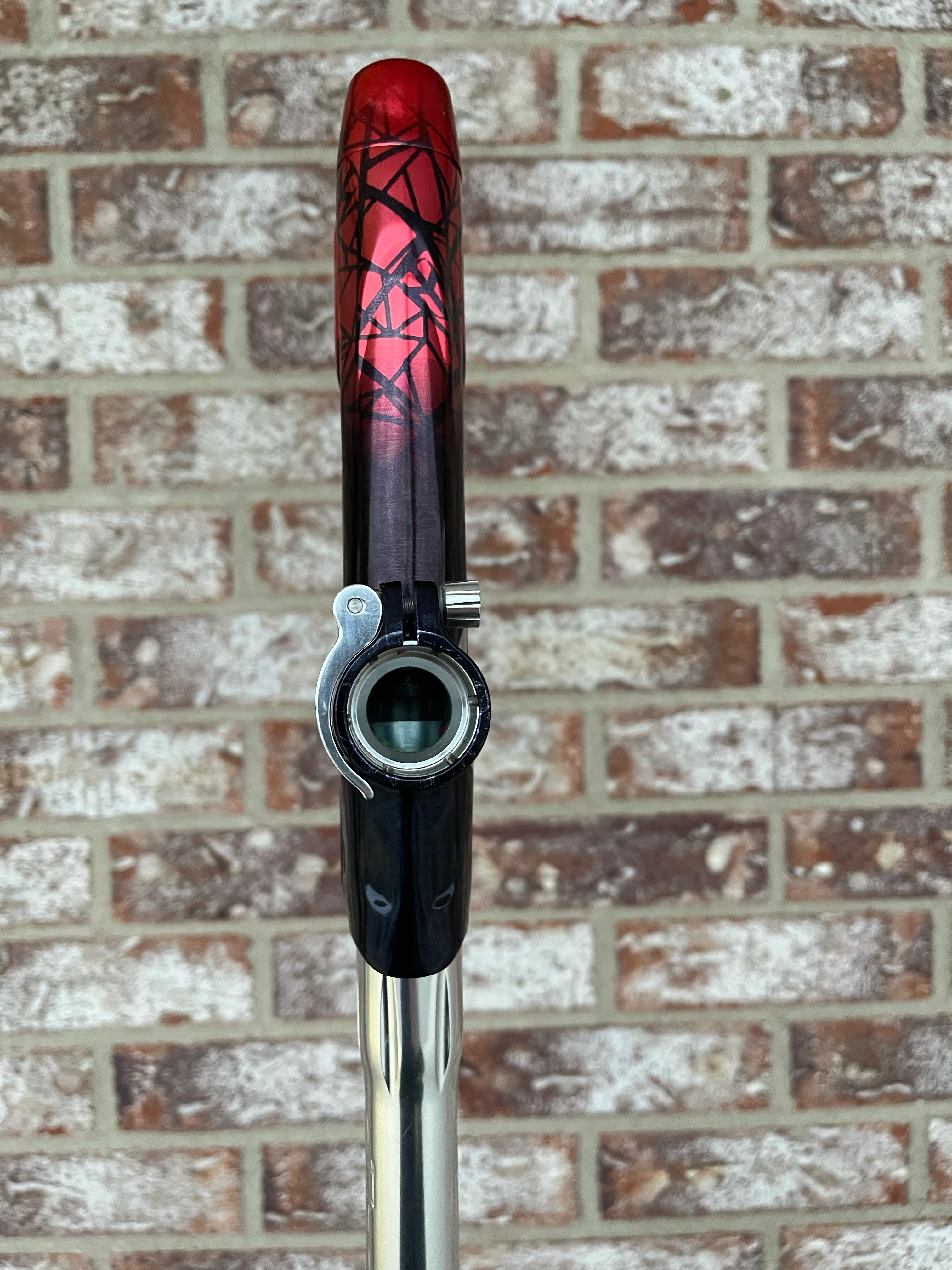 Used Dye M3S Paintball Gun - Ironmen Edition w/ Flex Face Bolt and M3+ Solenoid Housing - Image 6
