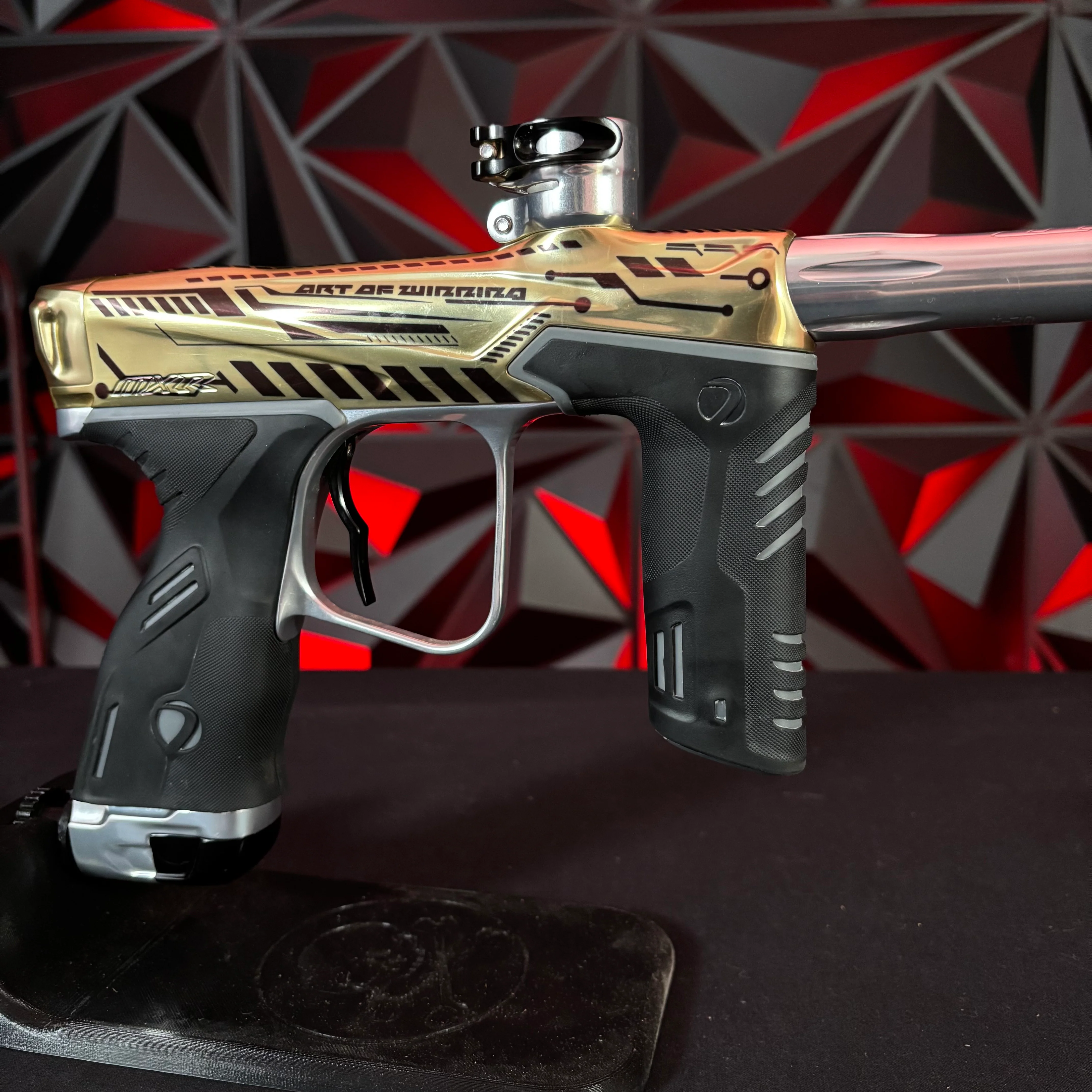 Used Dye MXR Paintball Gun - PGA Cyber w/ V2 Upgrade Kit - Image 4