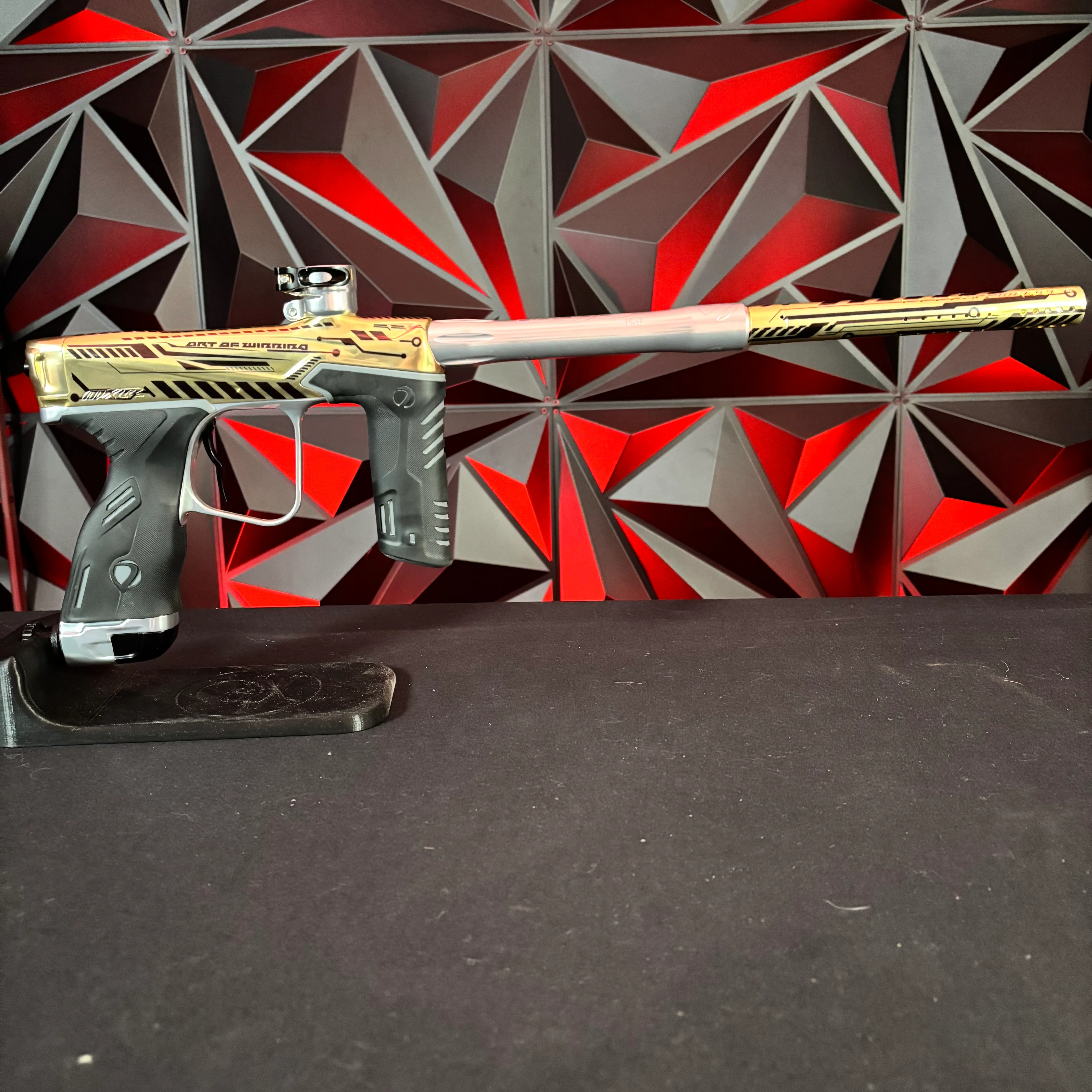 Used Dye MXR Paintball Gun - PGA Cyber w/ V2 Upgrade Kit - Image 6