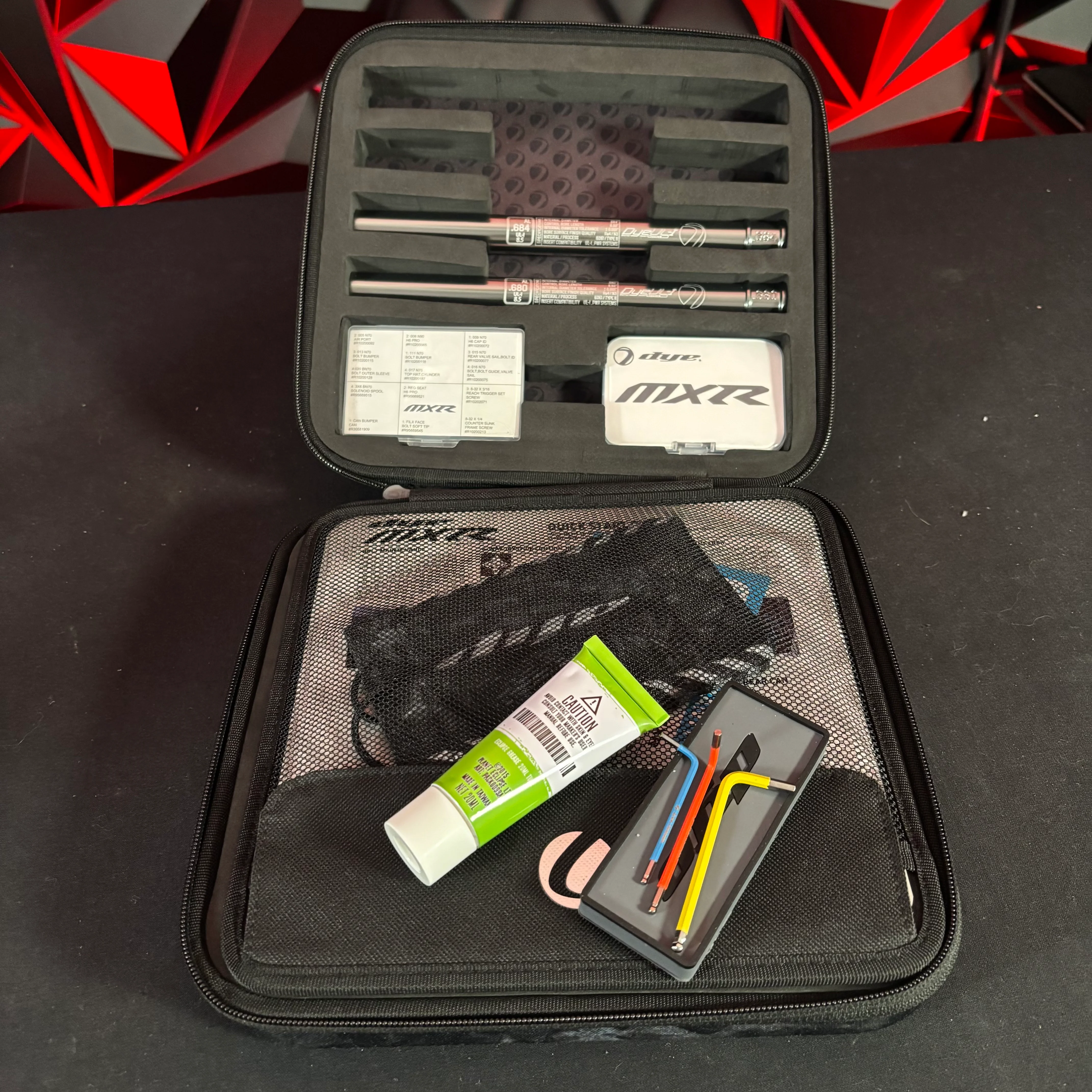 Used Dye MXR Paintball Gun - Darkness w/ V2 Upgrade Kit - Image 10