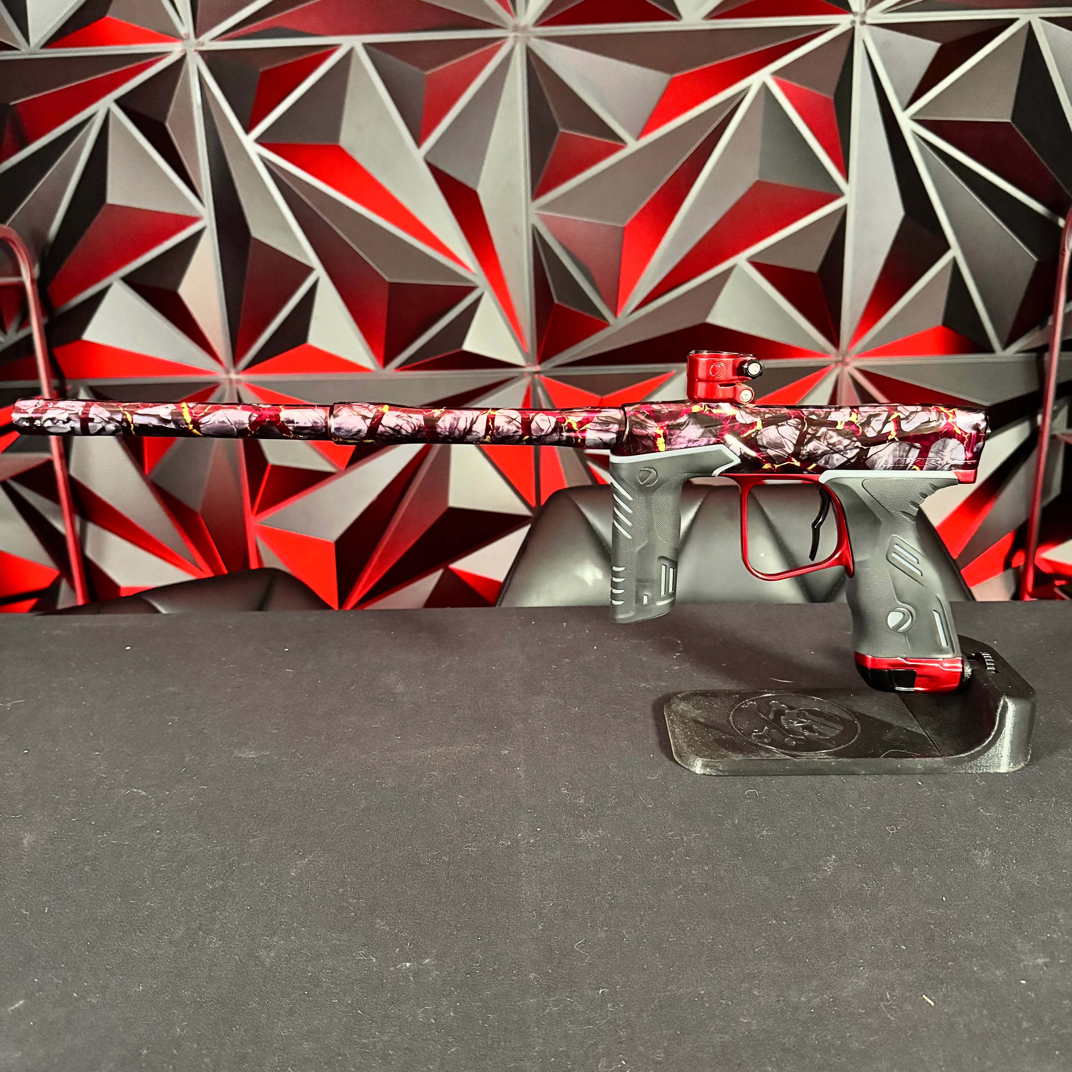 Used Dye MXR Paintball Gun - PGA Volcanic w/ V2 Upgrade Kit - Image 7