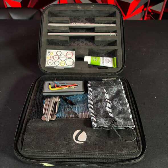 Used Dye MXR Paintball Gun - Black/Red Tigger stripe w/ V2 Upgrade - Image 10