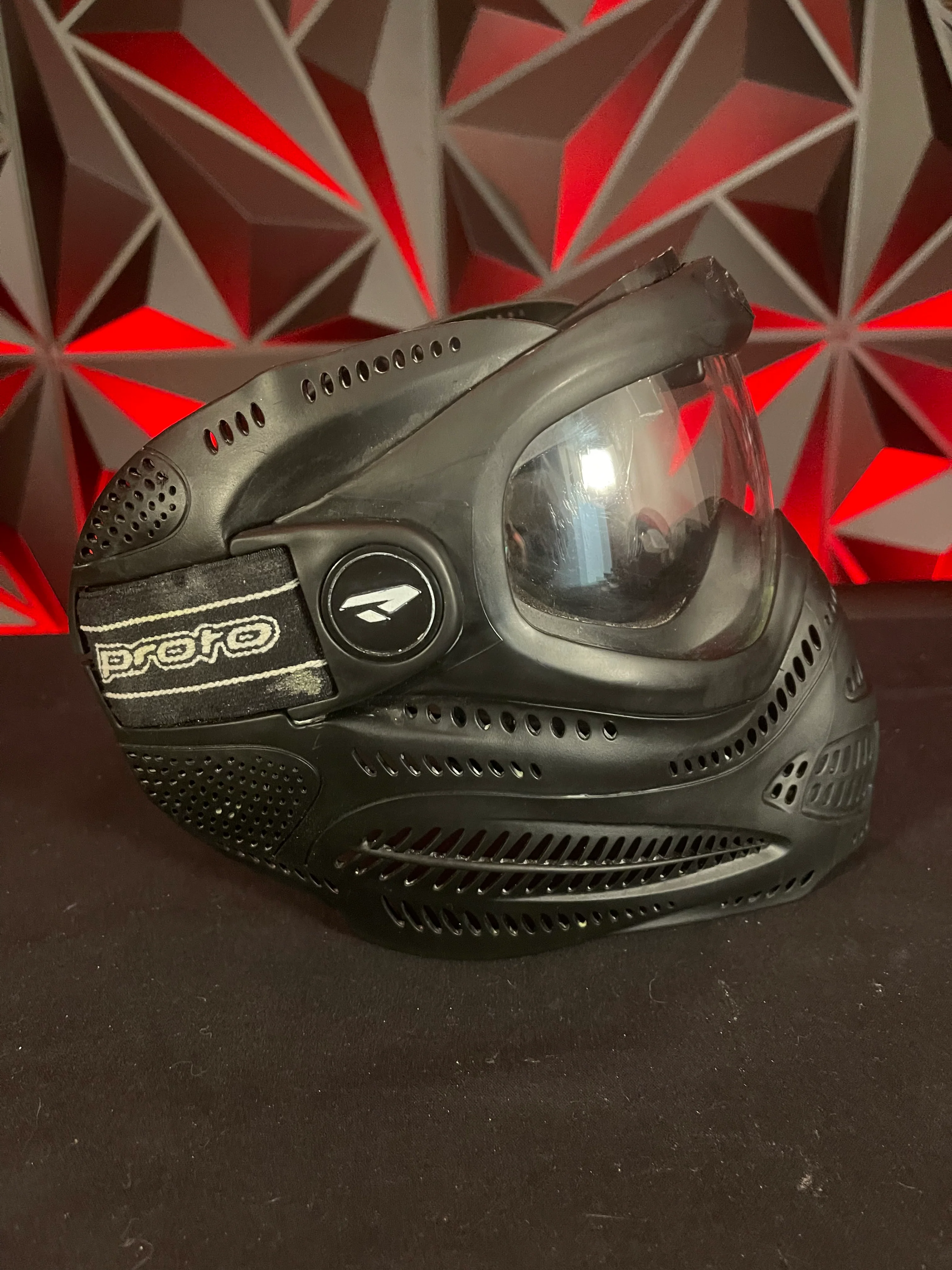 Used Dye Proto Paintball Mask - Black - Image 2
