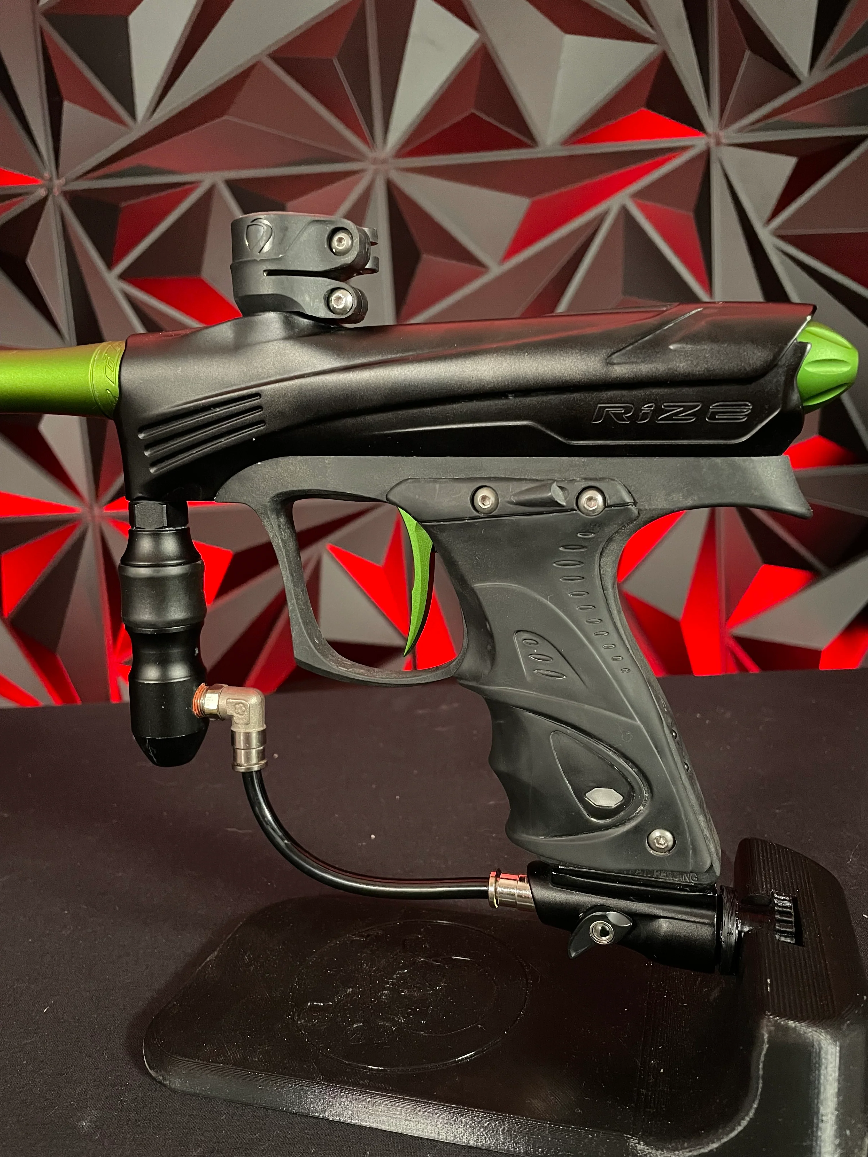Used Dye CZR Paintball Marker- Black / Green - Image 2