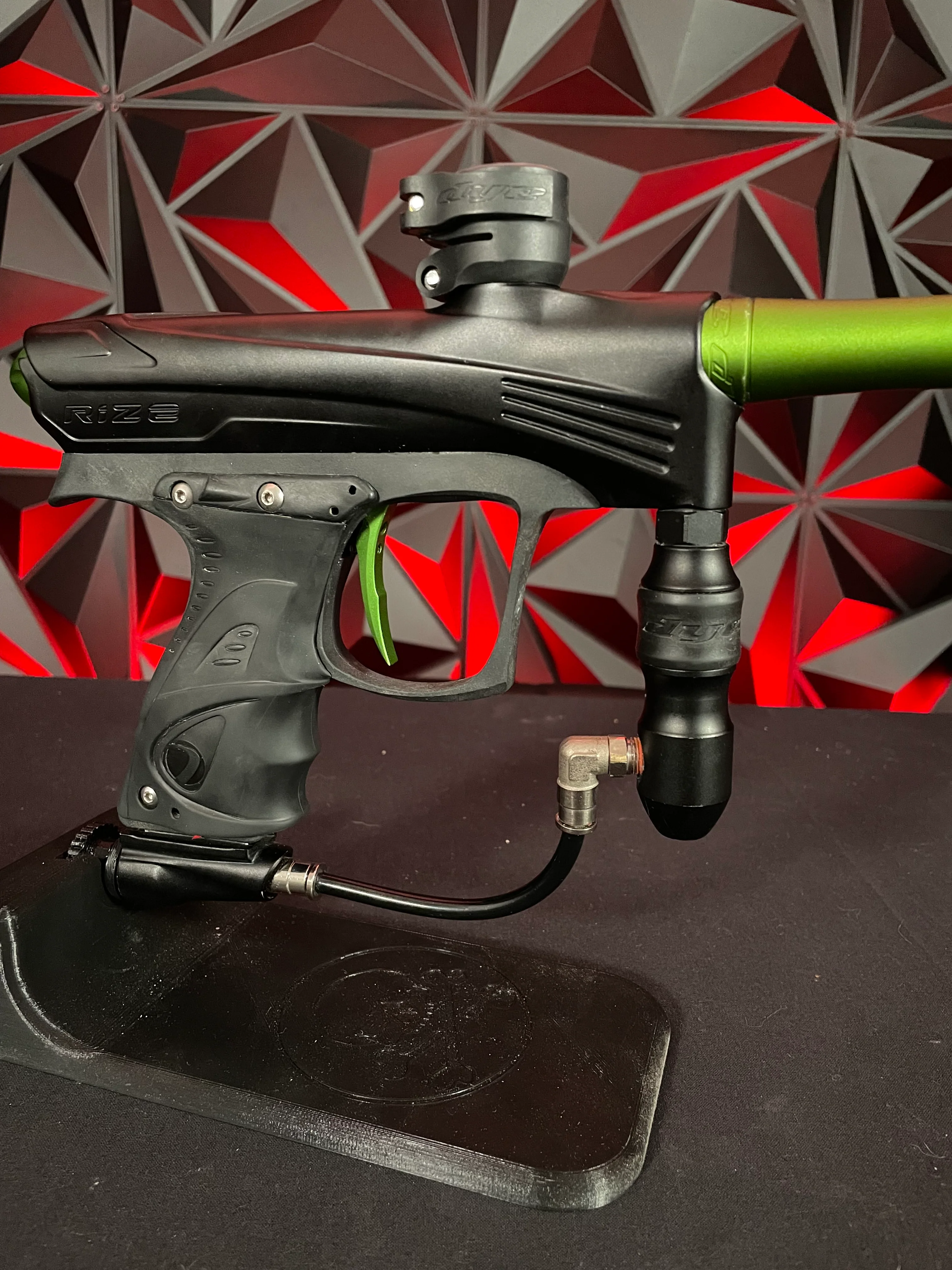 Used Dye CZR Paintball Marker- Black / Green - Image 3