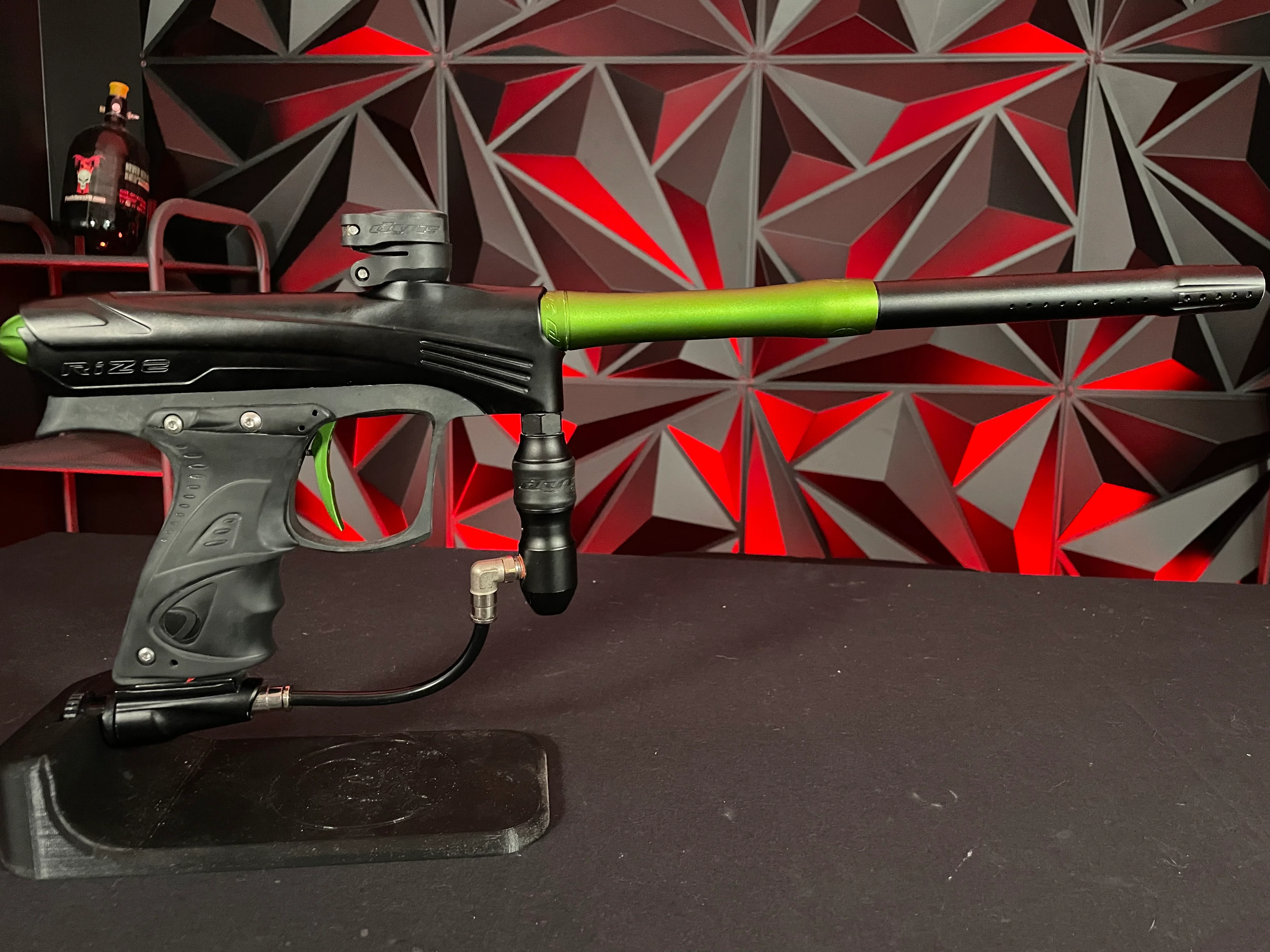 Used Dye CZR Paintball Marker- Black / Green - Image 5