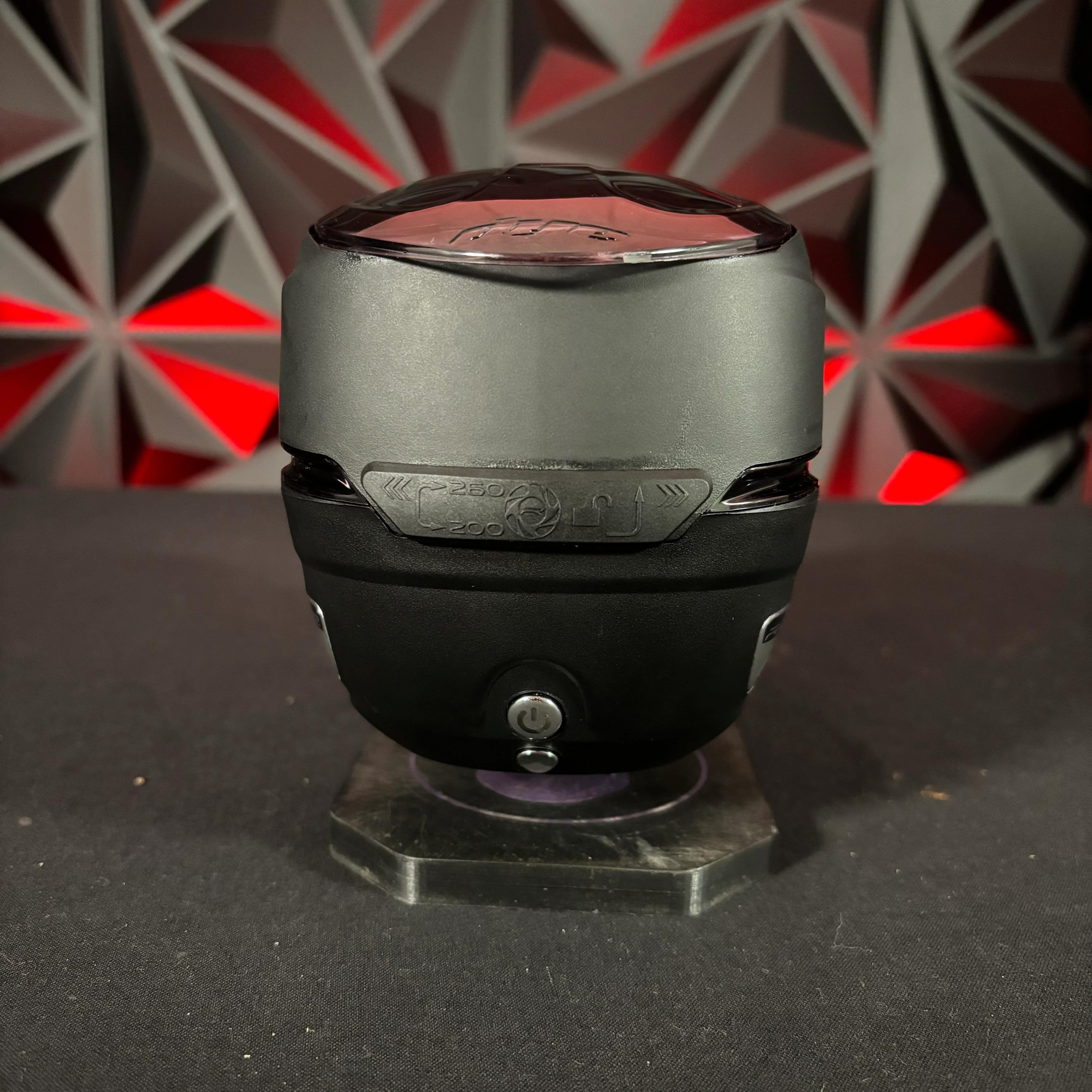 Used Dye R2 Paintball Loader - Black w/Rain Lid - Image 3