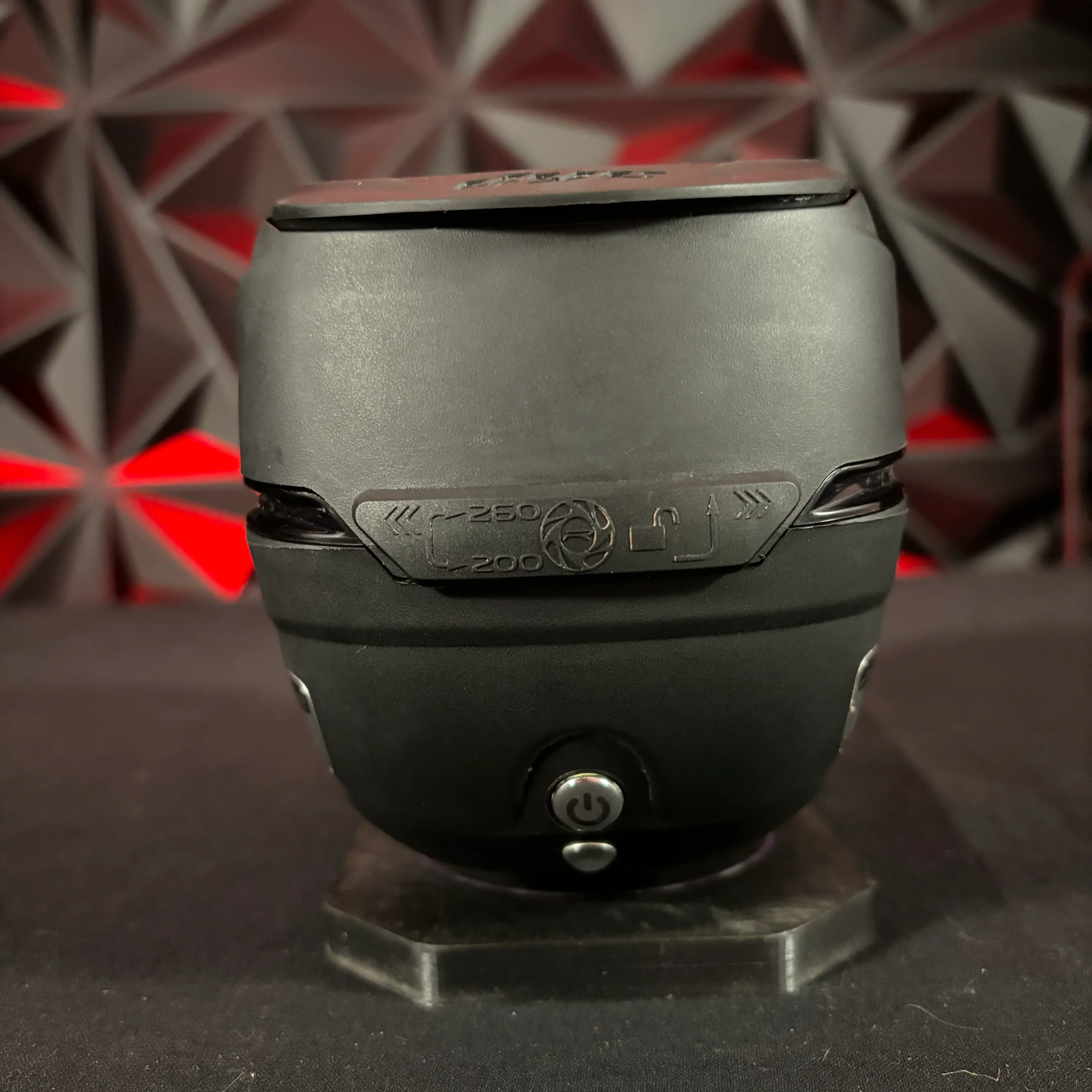 Used Dye R2 Paintball Loader - Black w/Dye Quick Feed & Rain Lid - Image 3
