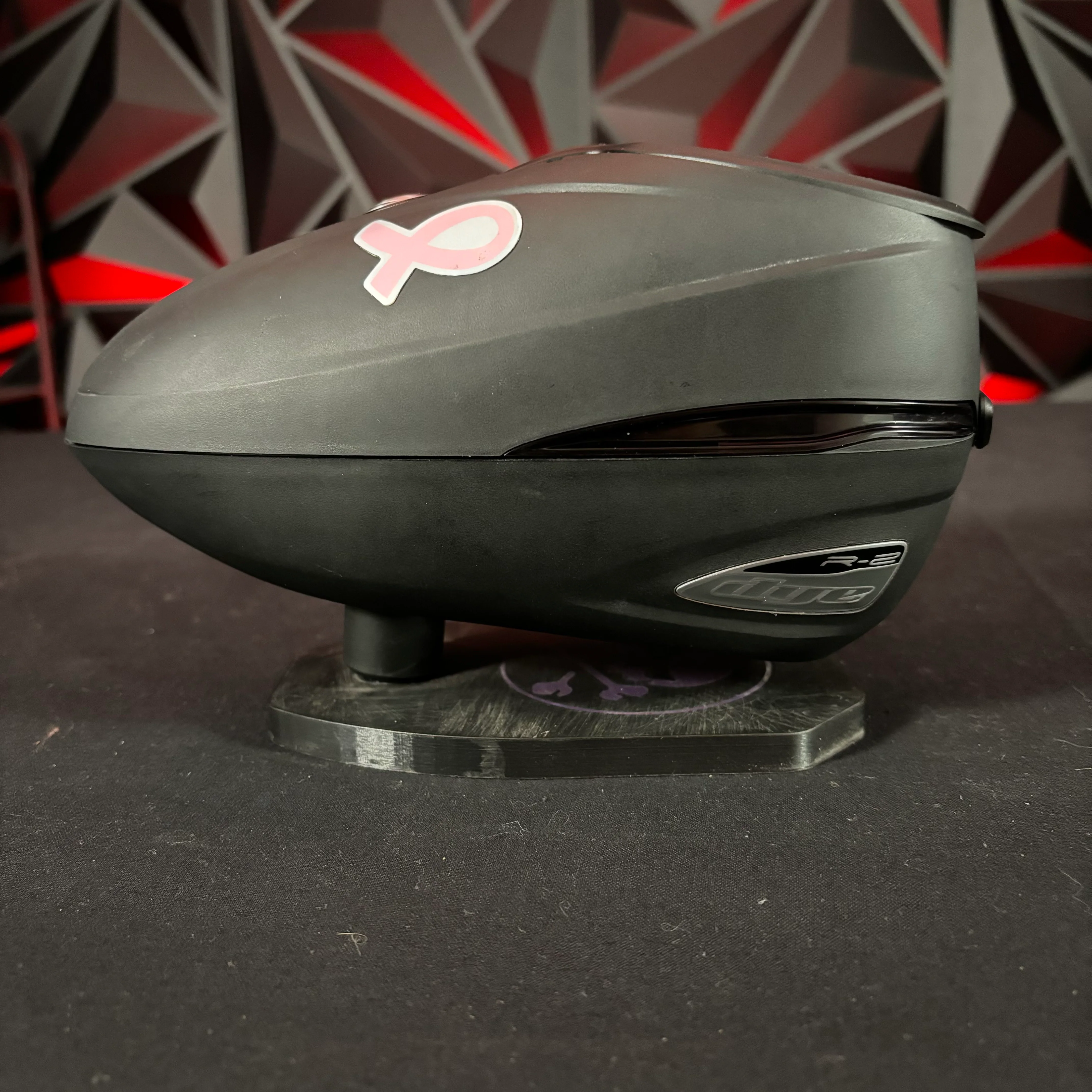 Used Dye R2 Paintball Loader - Black w/Dye Quick Feed & Rain Lid - Image 7