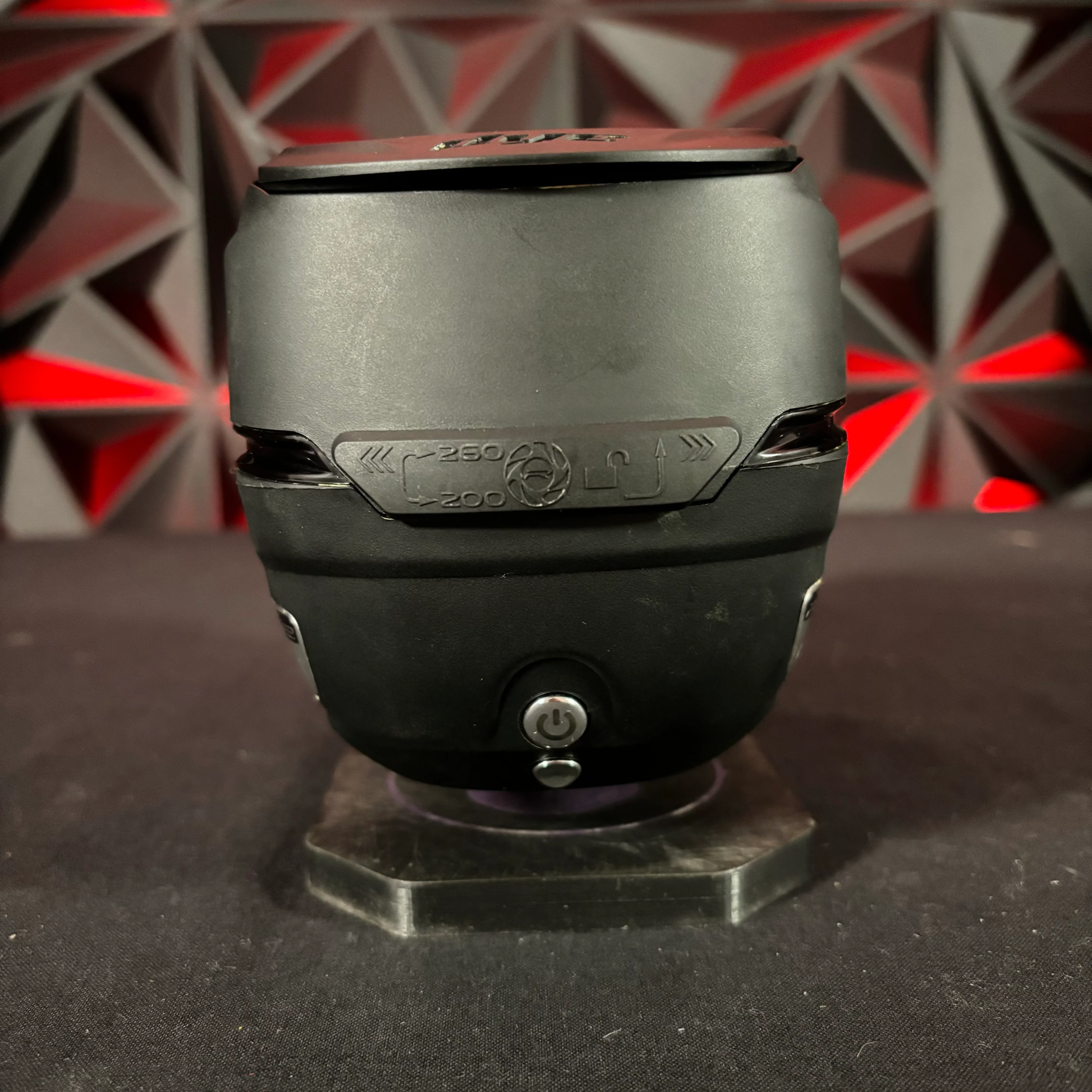 Used Dye R2 Paintball Loader - Black w/ Dye Quick Speed-Feed Black - Image 3