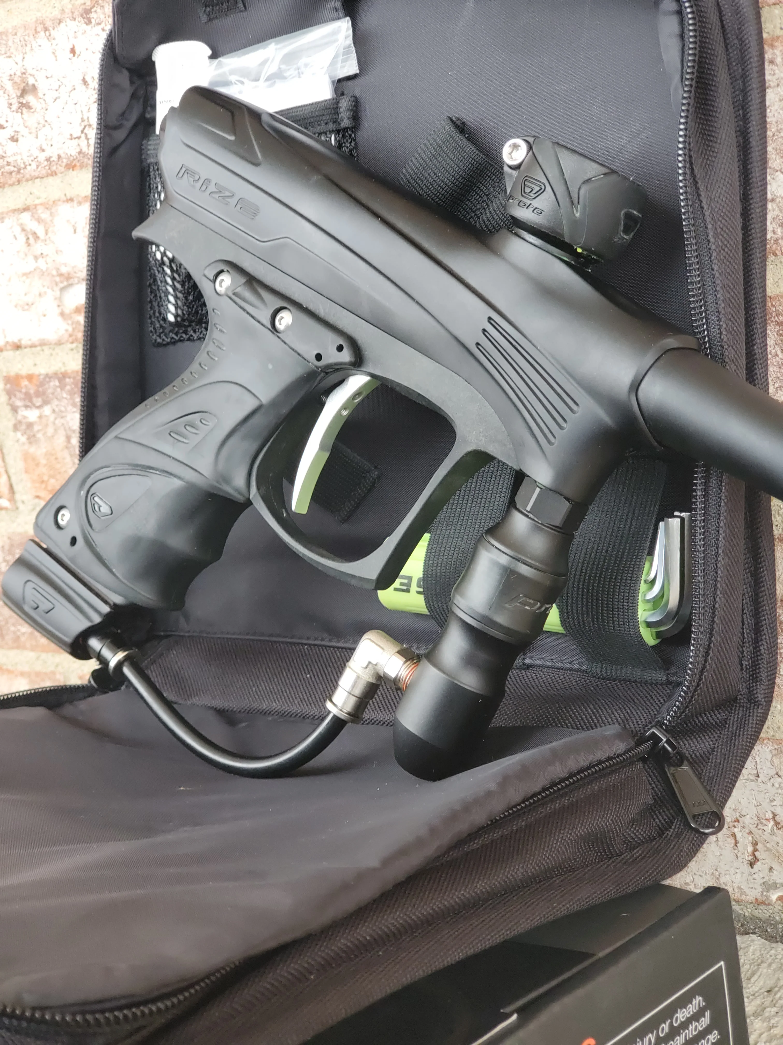 Used Dye Rize Paintball Gun - Black - Image 2