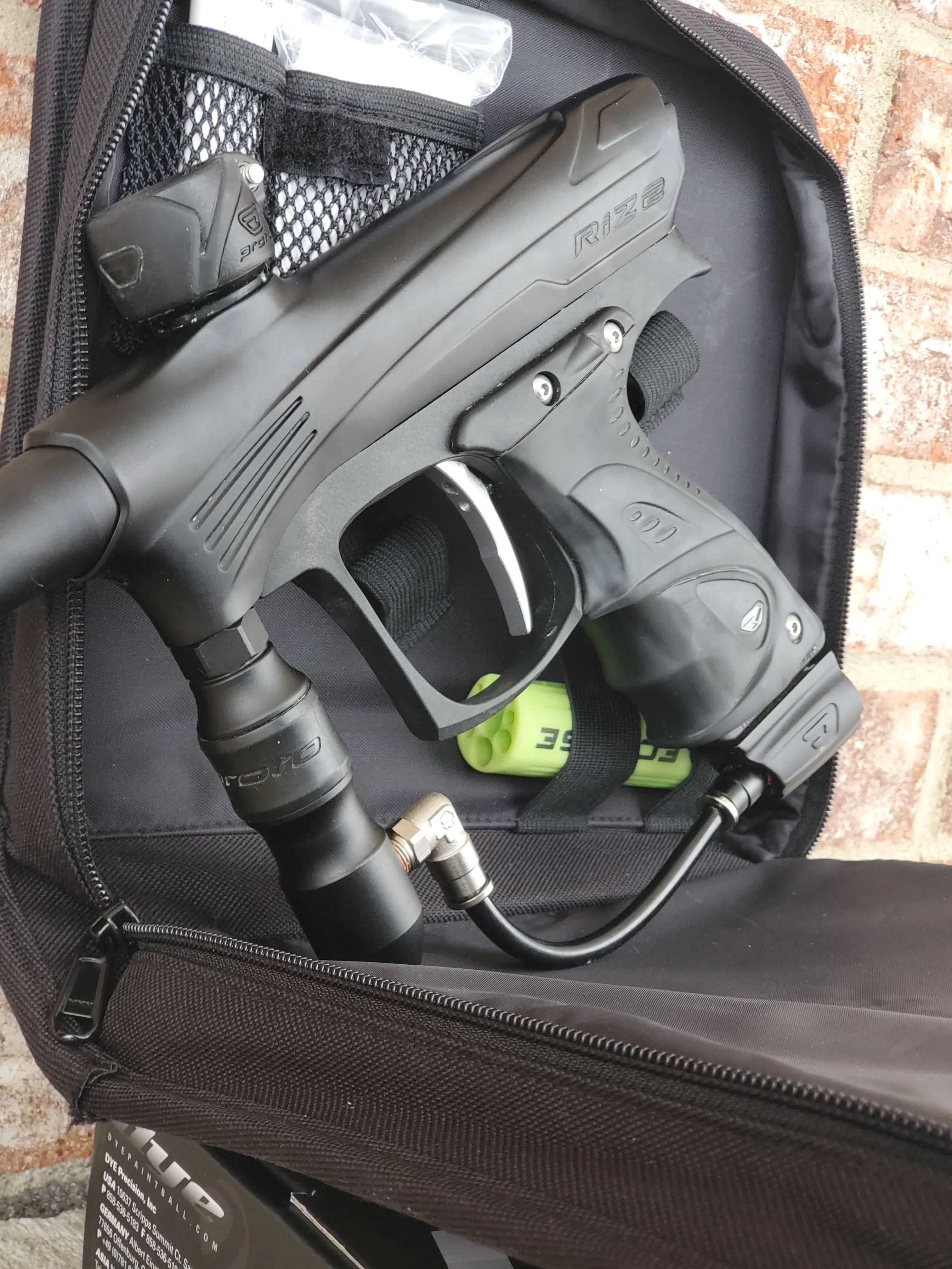 Used Dye Rize Paintball Gun - Black - Image 4