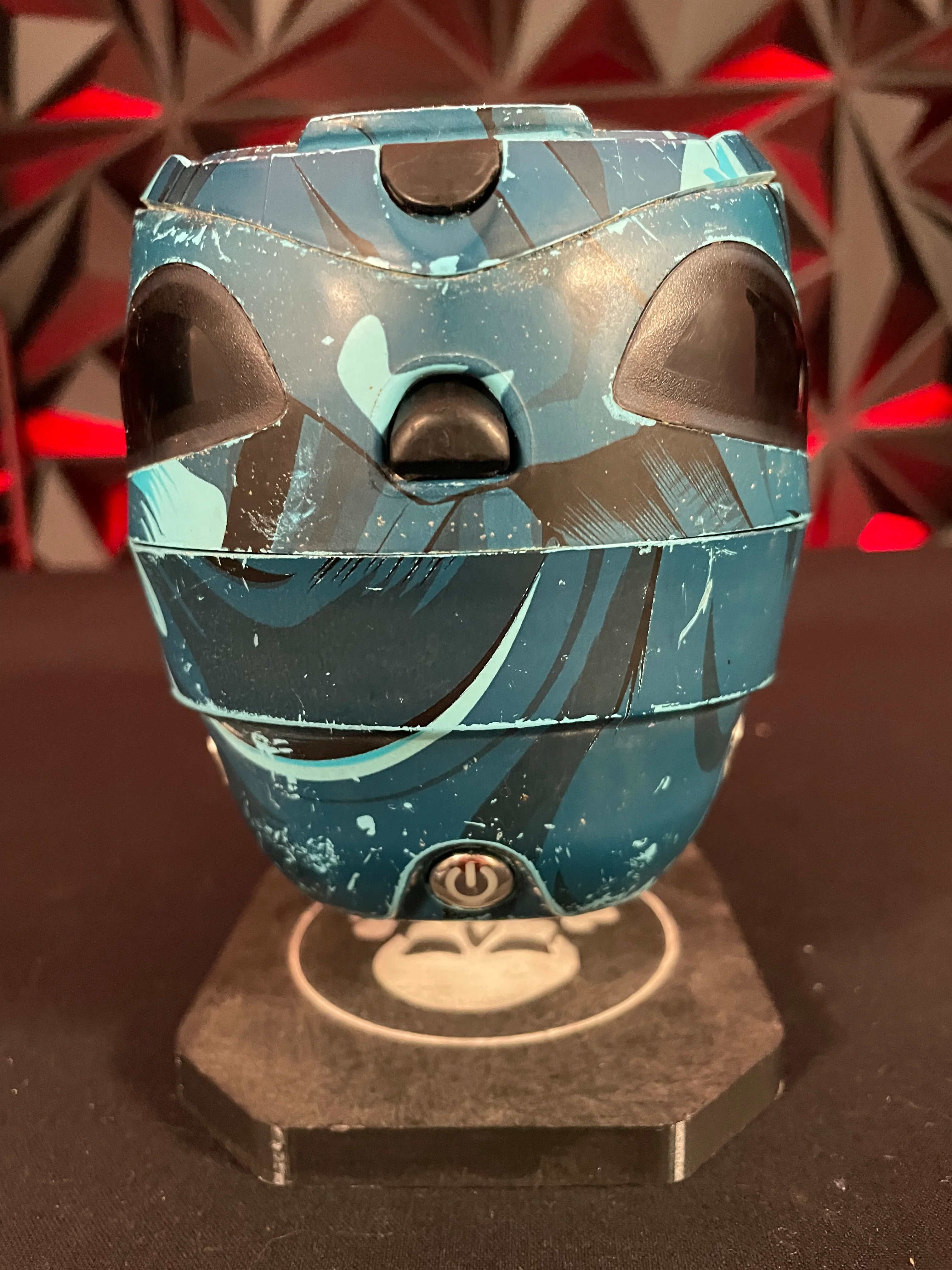 Used Dye Rotor Paintball Loader - Graphic Blue w/Speedfeed - Image 4