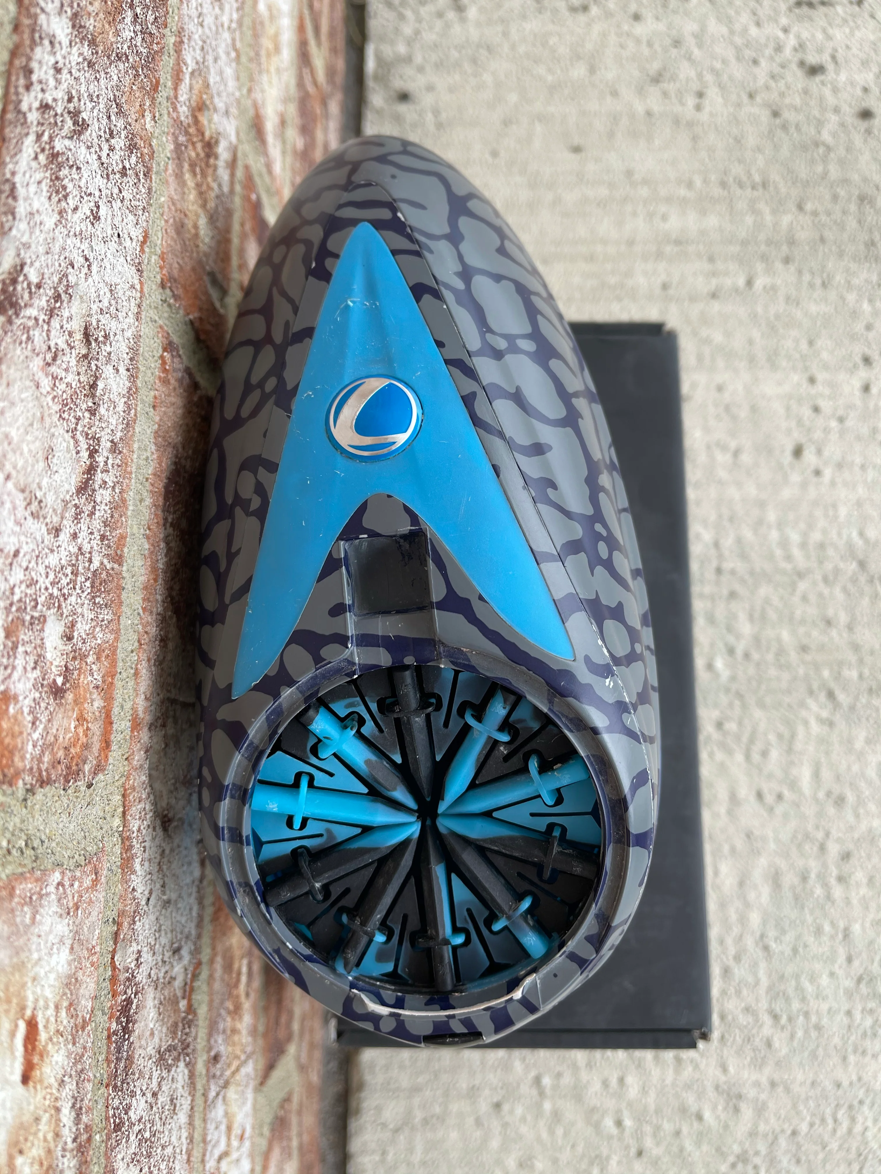 Used Dye Rotor Paintball Loader - Skinned Navy - Image 3