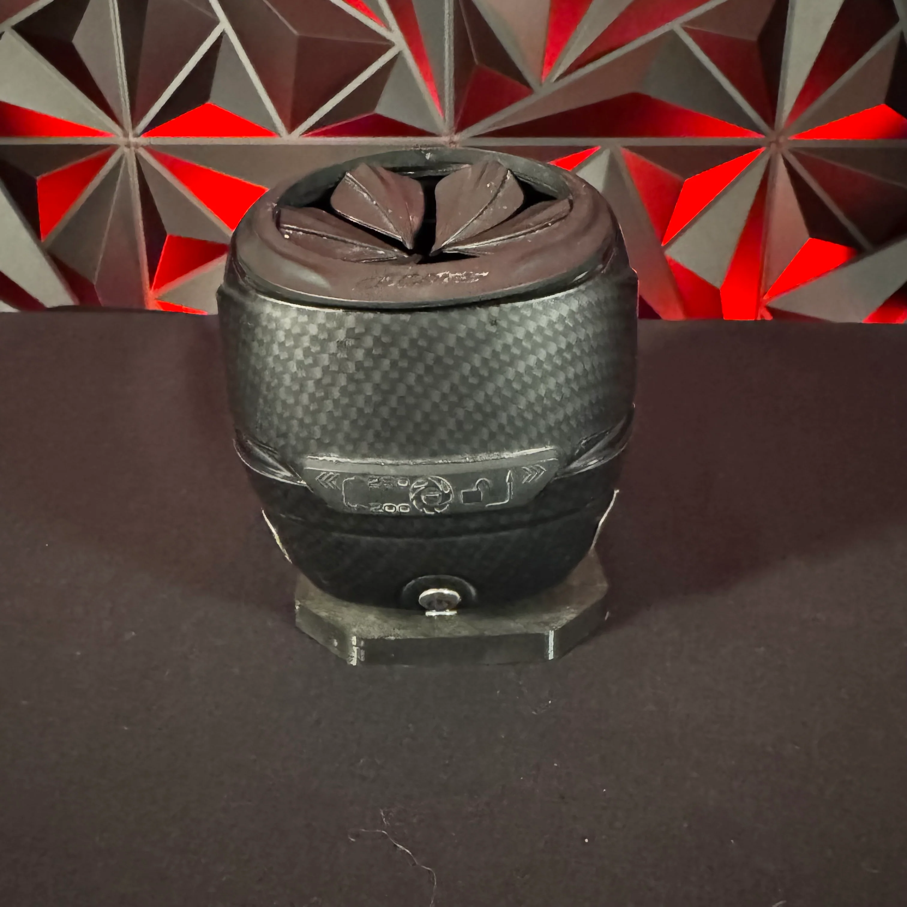 Used Dye Rotor R2 Paintball Loader - Carbon w/ Black Speed Feed - Image 3