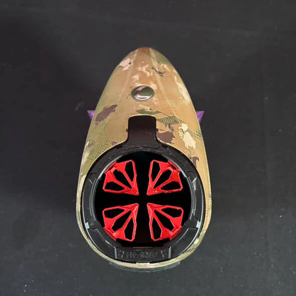 Used Dye Rotor R2 Paintball Loader - Dye Cam w/ Black and Red Speed Feed - Image 4