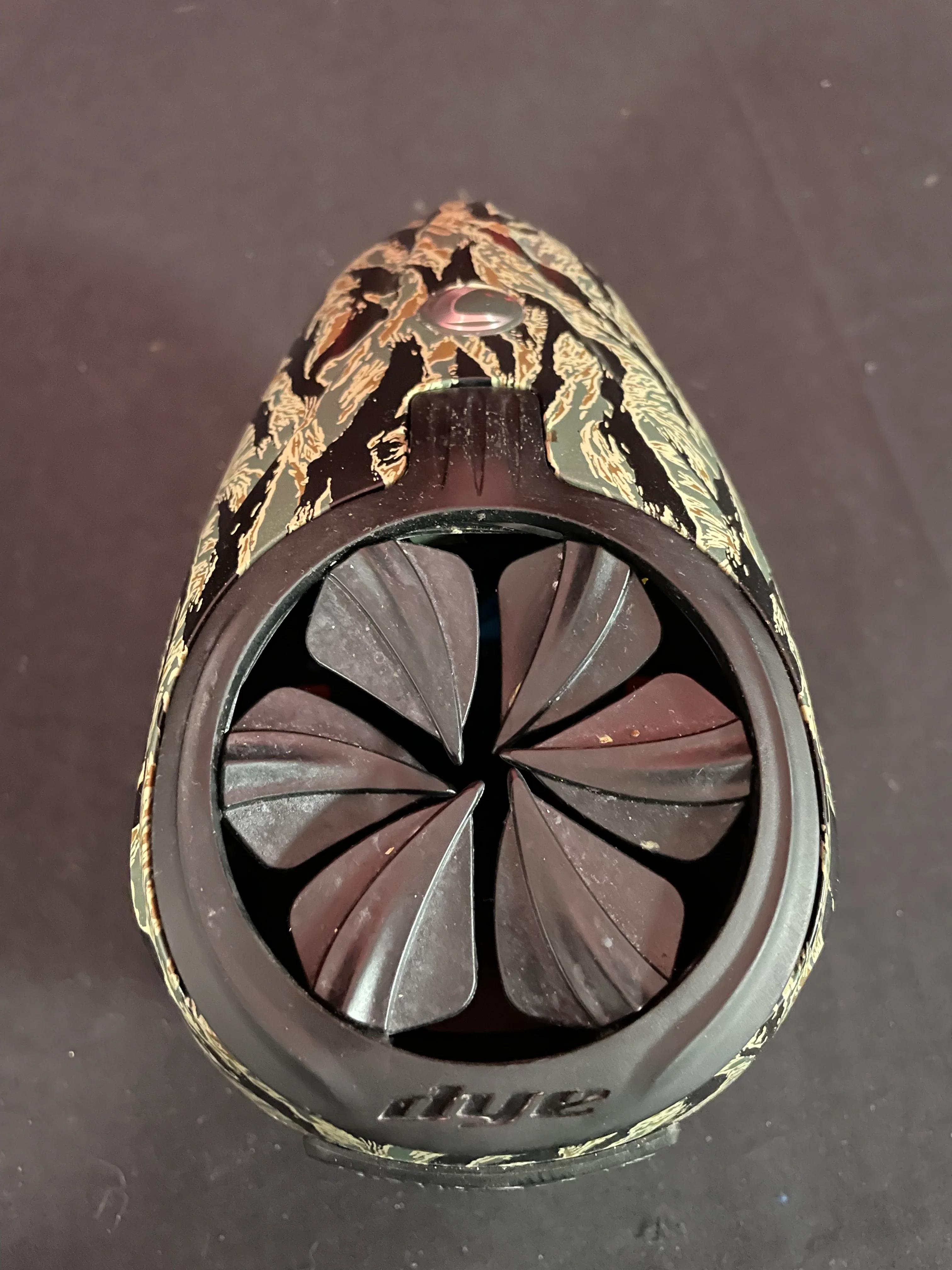 Used Dye Rotor R2 Paintball Loader - Tyger Stripe Camo w/ Speedfeed - Image 5