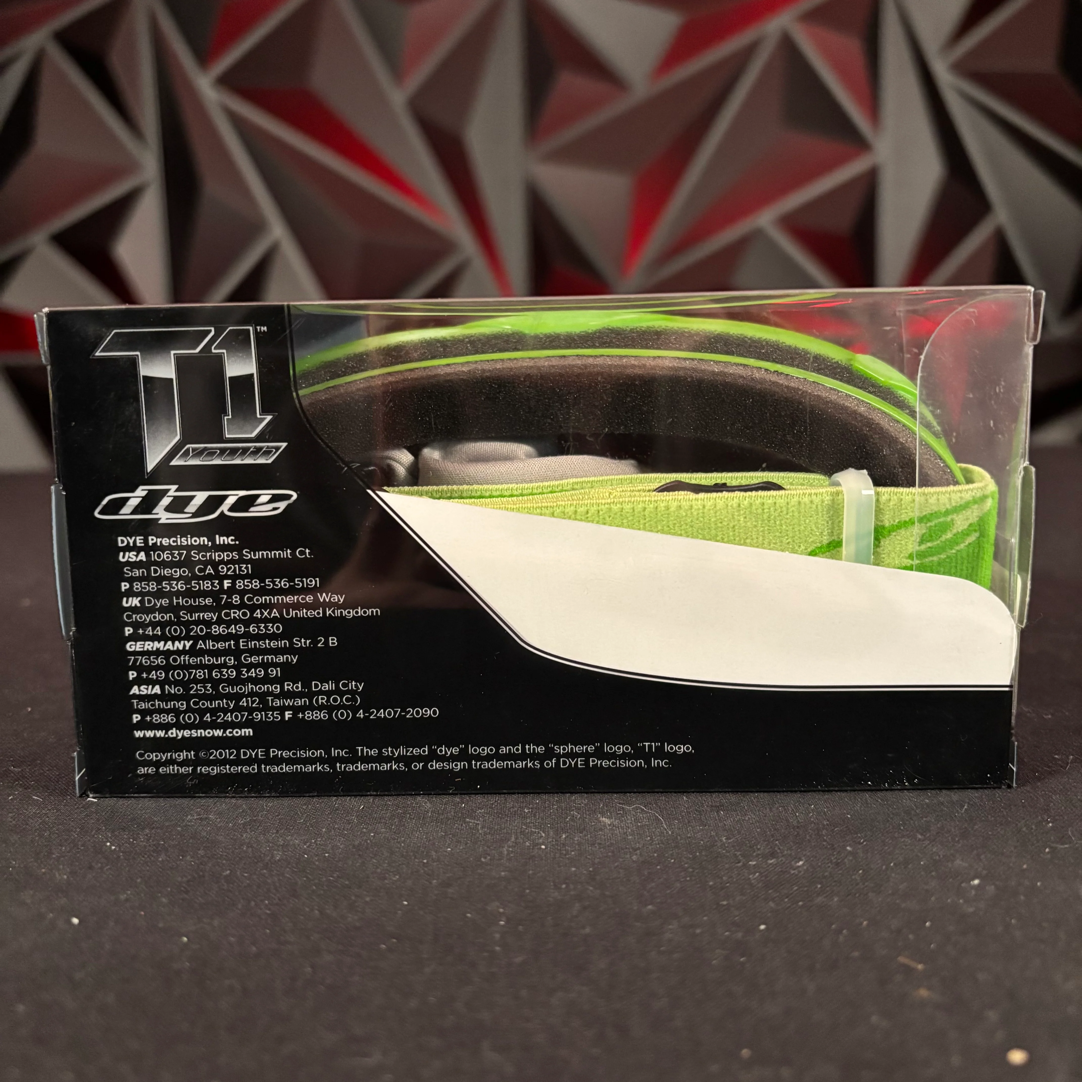 Used Dye Snow Goggle T1 Youth - Green - Image 3