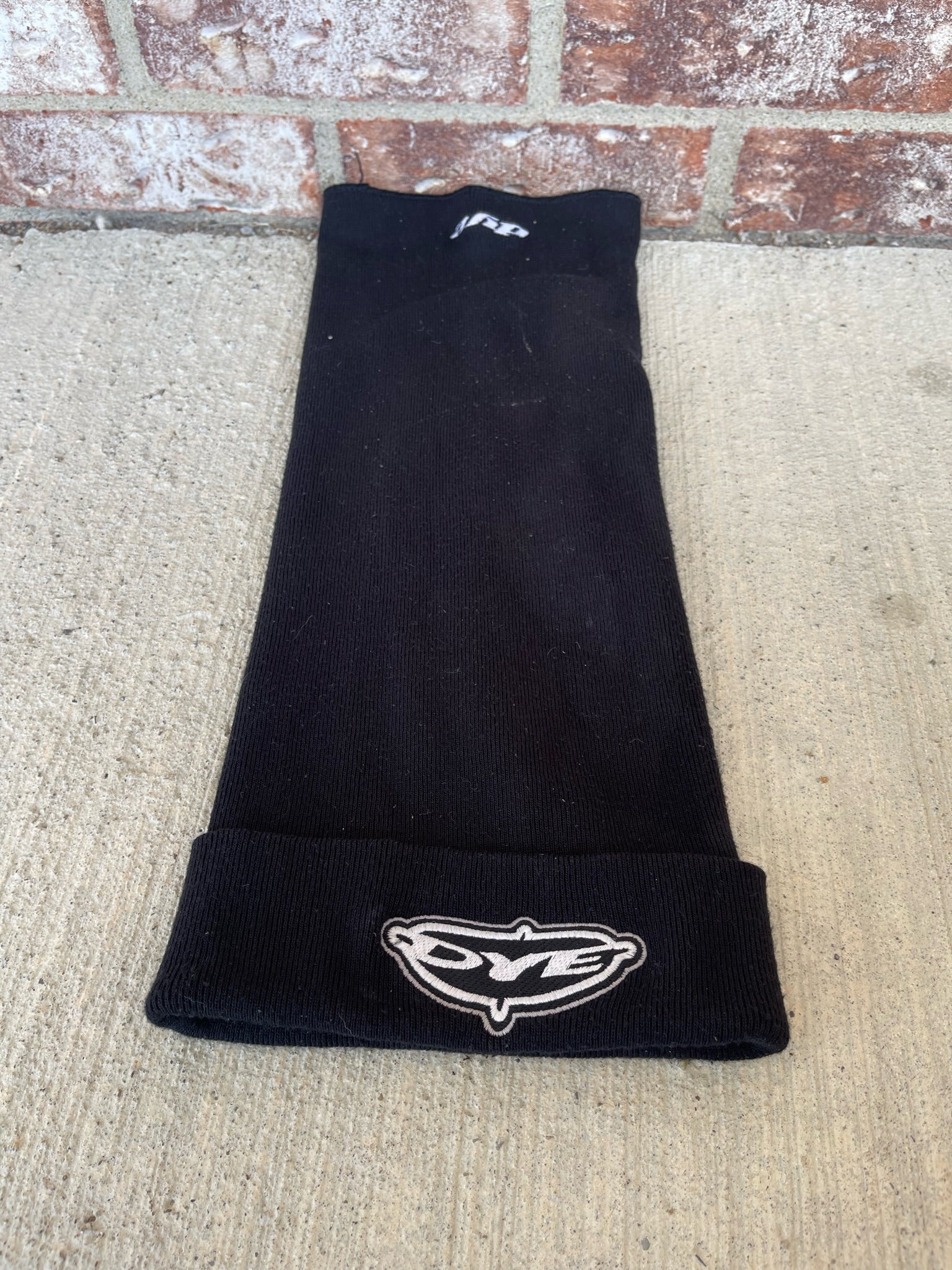 Used Dye Sock Hat - Black - Image 2