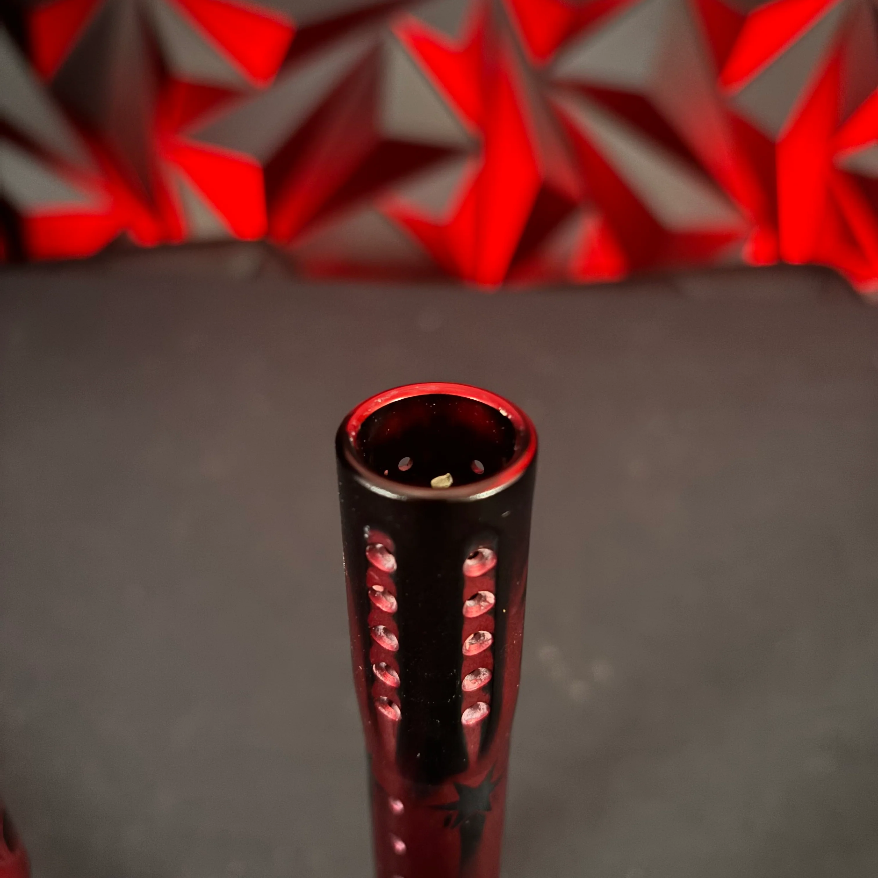 Used Dye UL Barrel System - Custom Annodized - Red/Black with Stars - Image 2