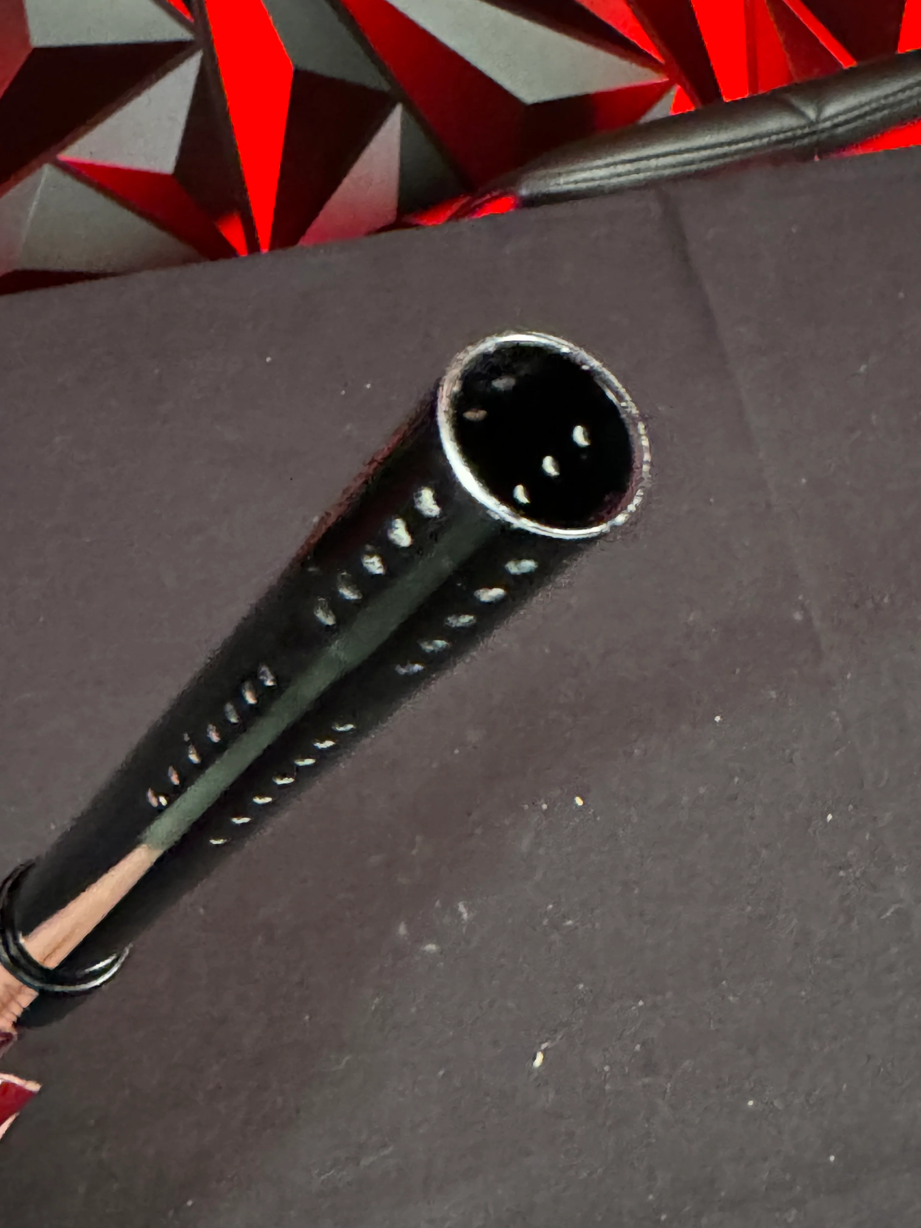 Used Dye UL-S Paintball Barrel - Autococker Threaded - Polished Black - Image 2