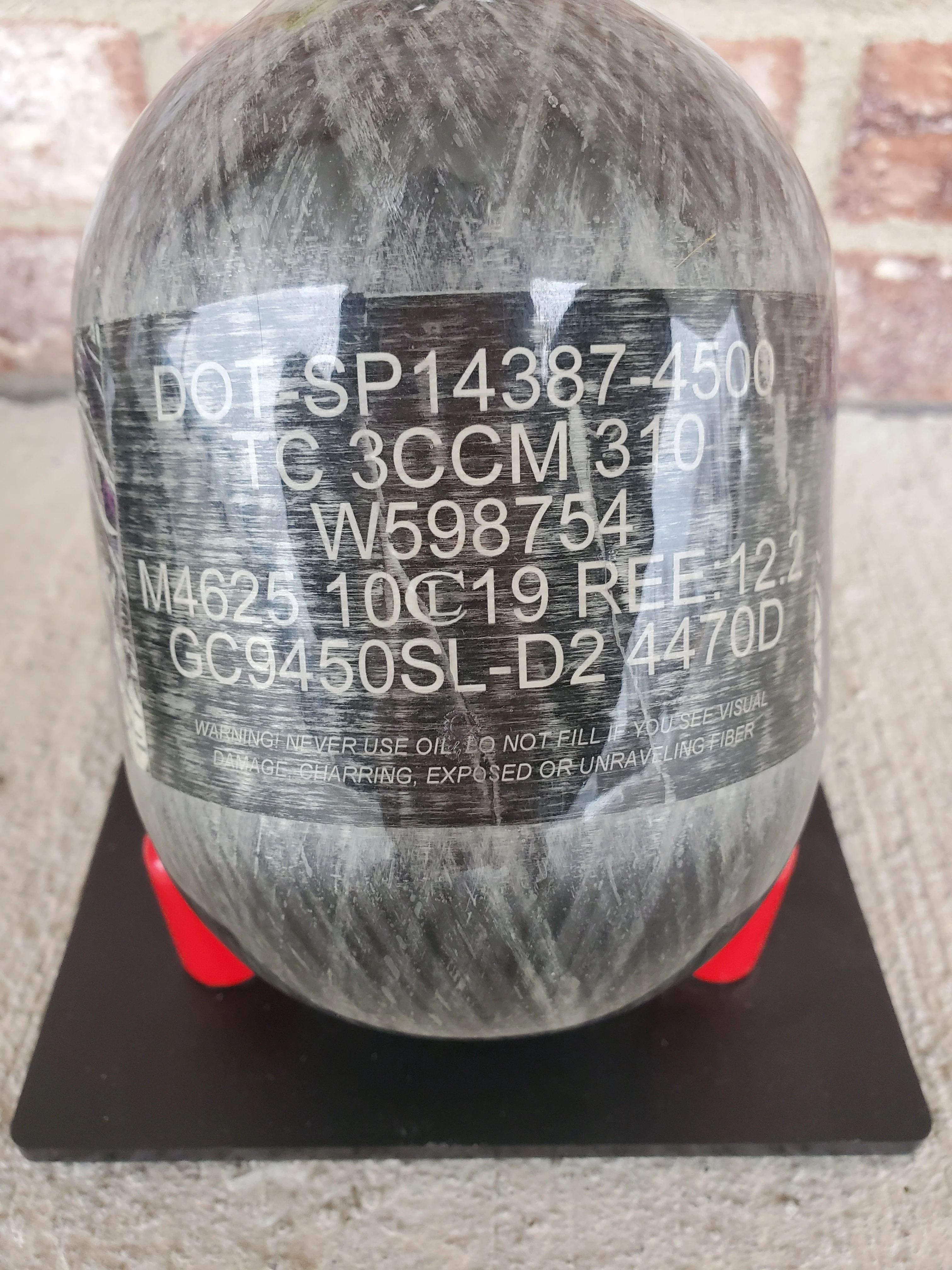 Used Empire 48/4500 Paintball Tank- Exclusive - Image 2