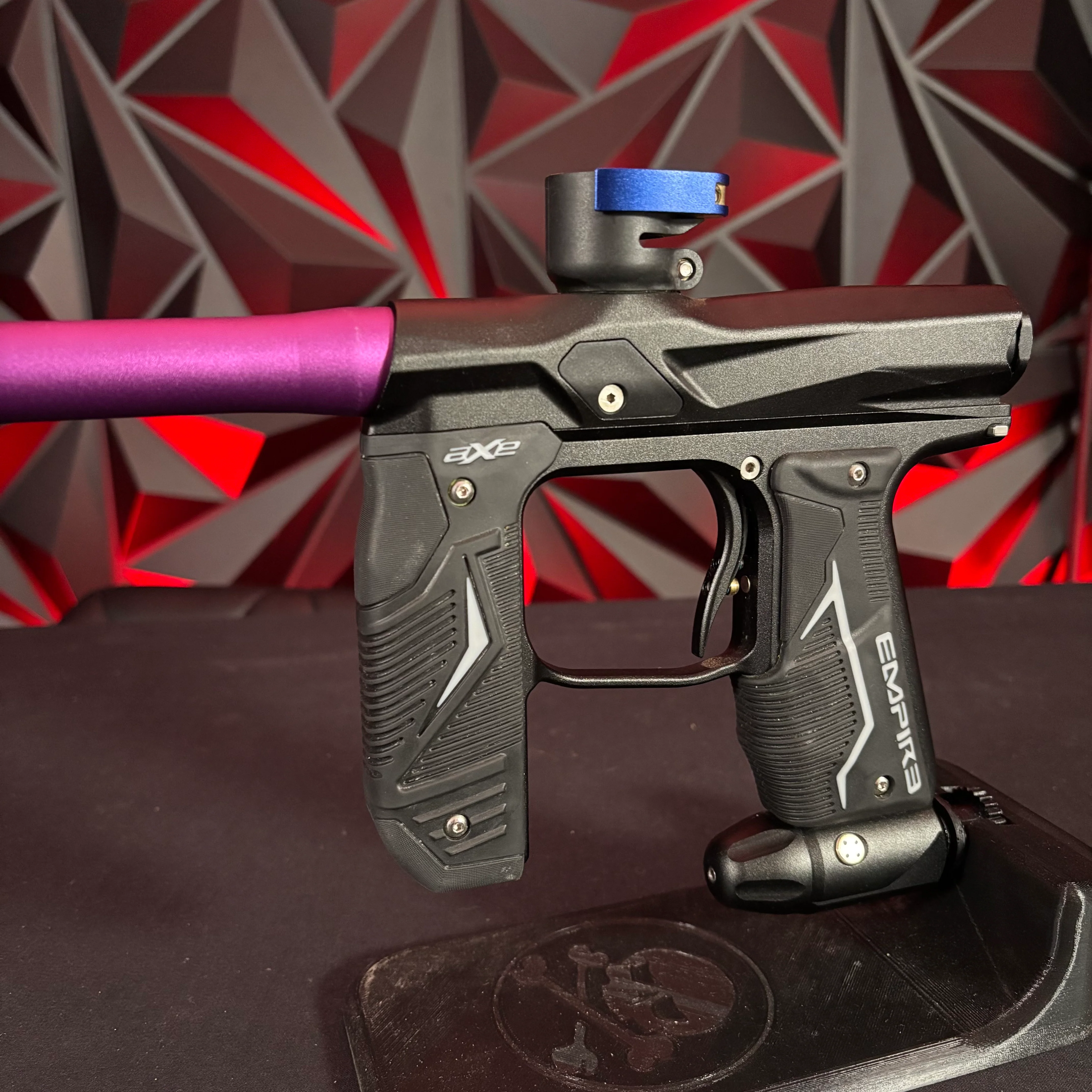 Used Empire Axe 2.0 Black w/ Purple Barrel Back - Image 6