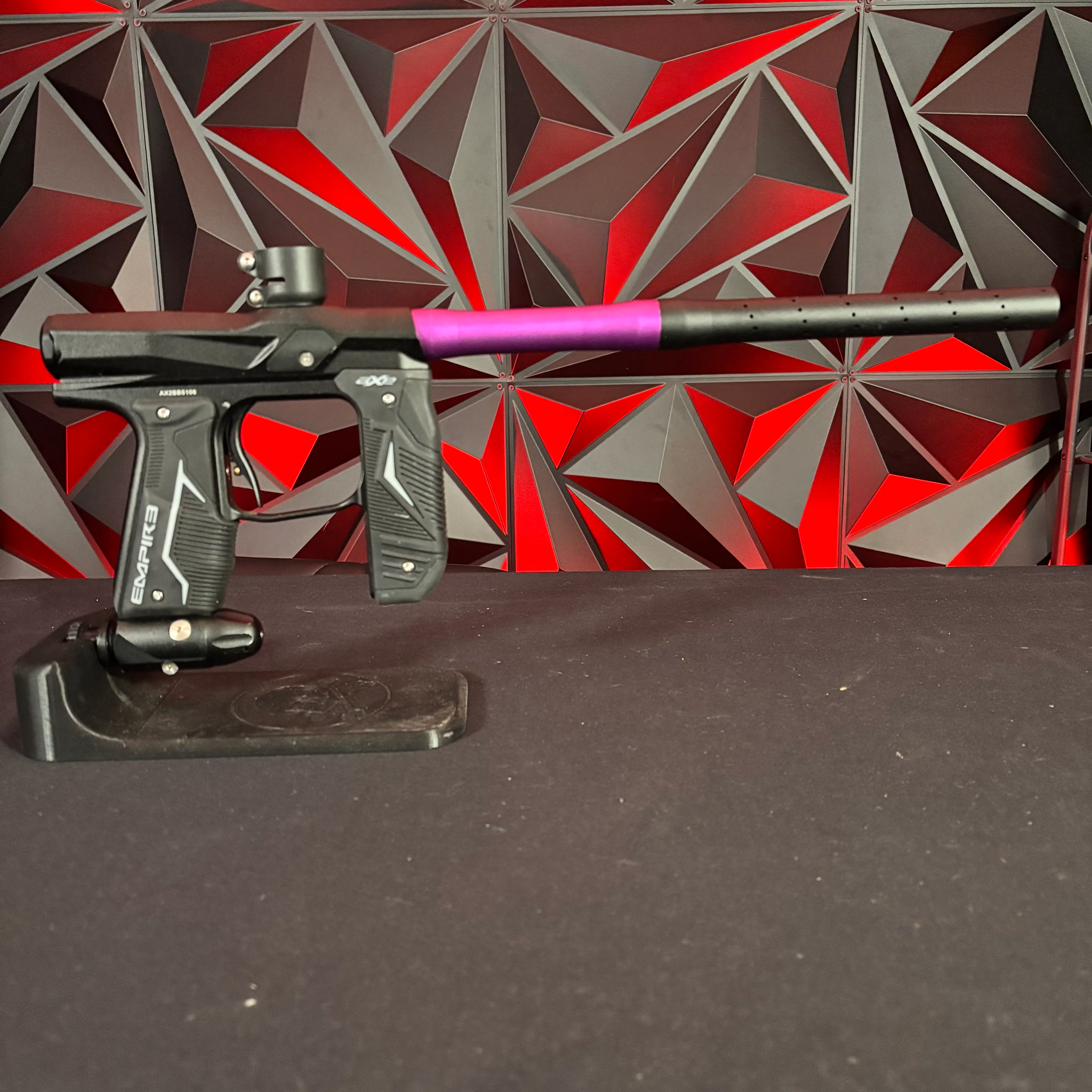 Used Empire Axe 2.0 Black w/ Purple Barrel Back - Image 7