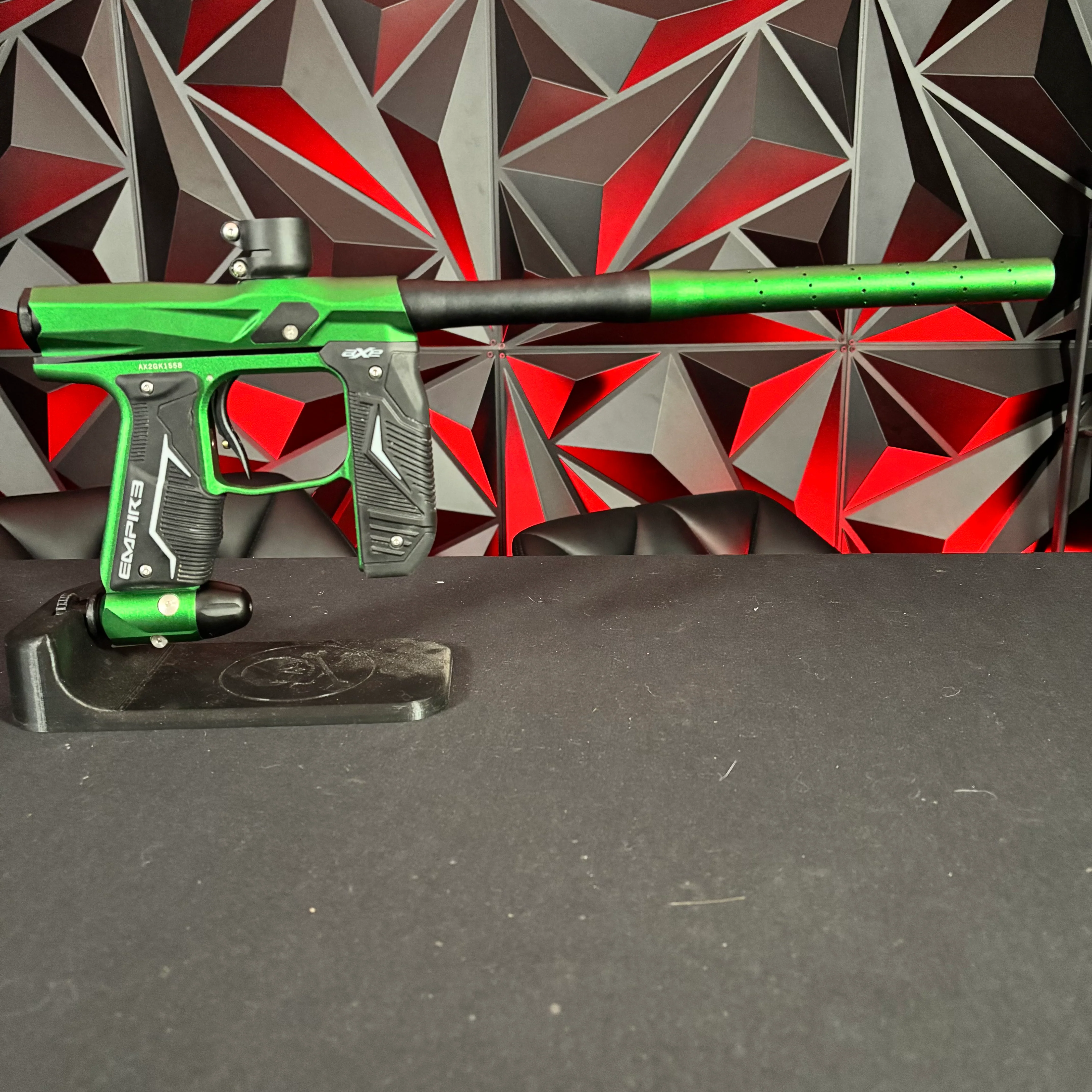 Used Empire Axe 2.0 Paintball Gun - Green/ Black - Image 6