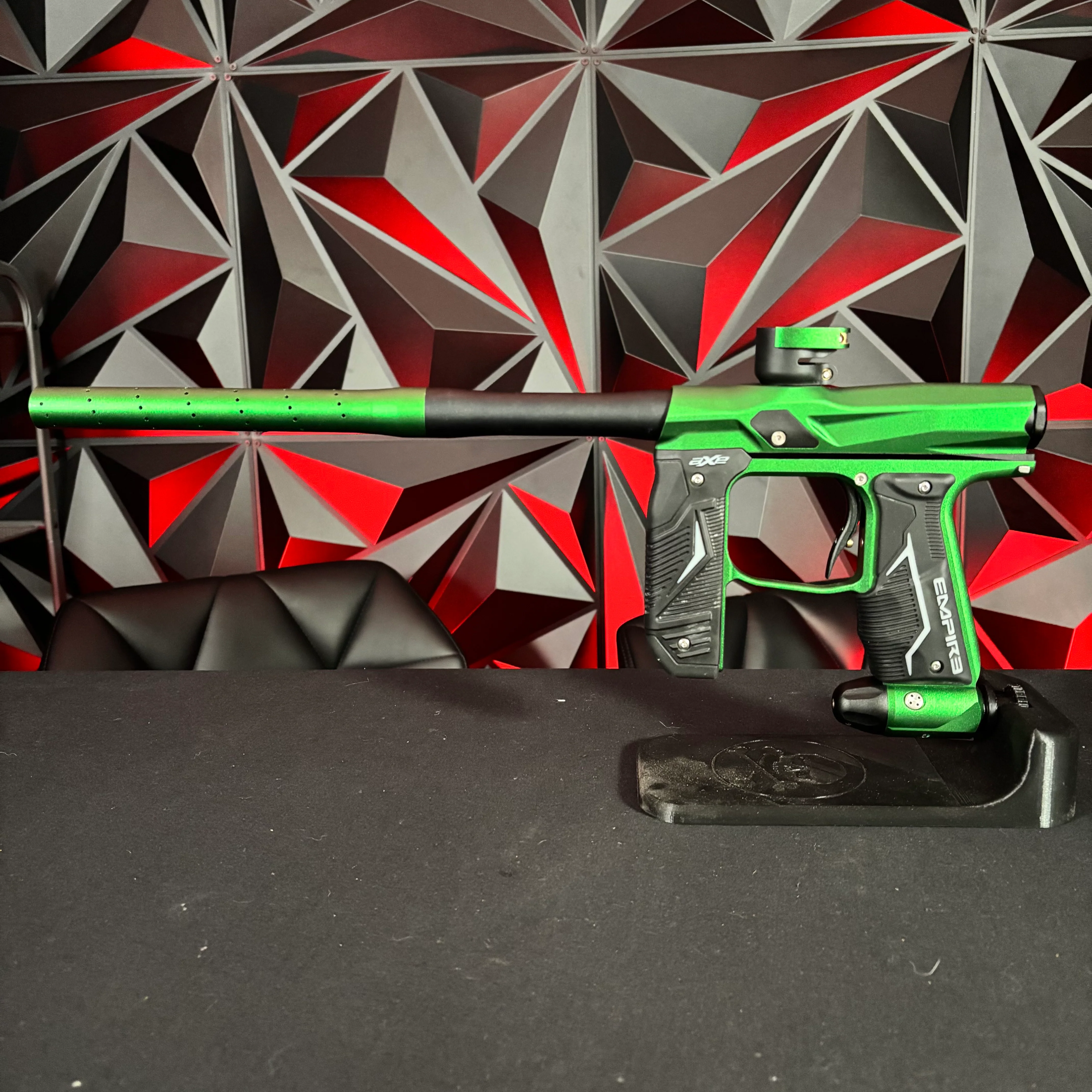 Used Empire Axe 2.0 Paintball Gun - Green/ Black - Image 7