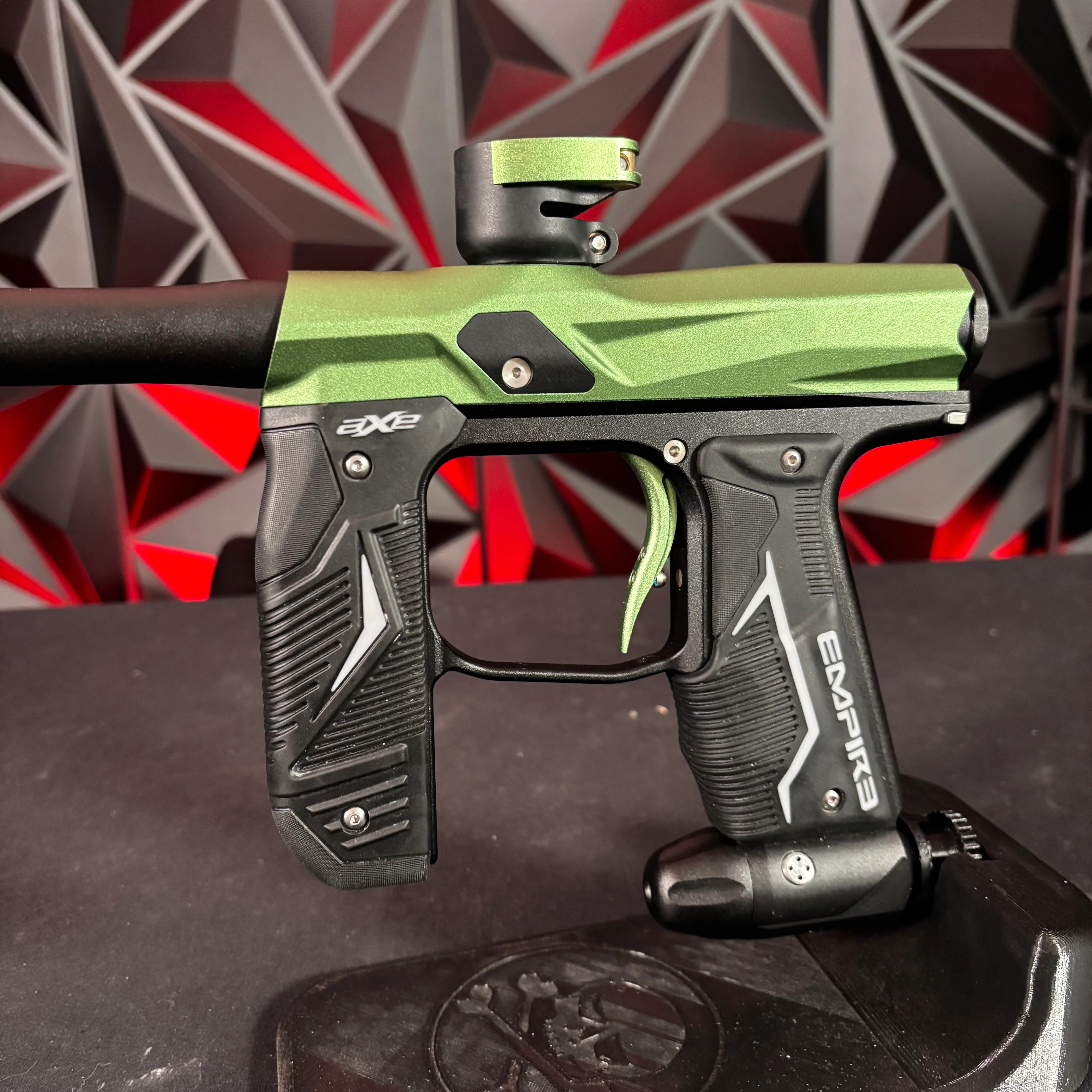 Used Empire Axe 2.0 Paintball Gun - Green/ Black - Image 5