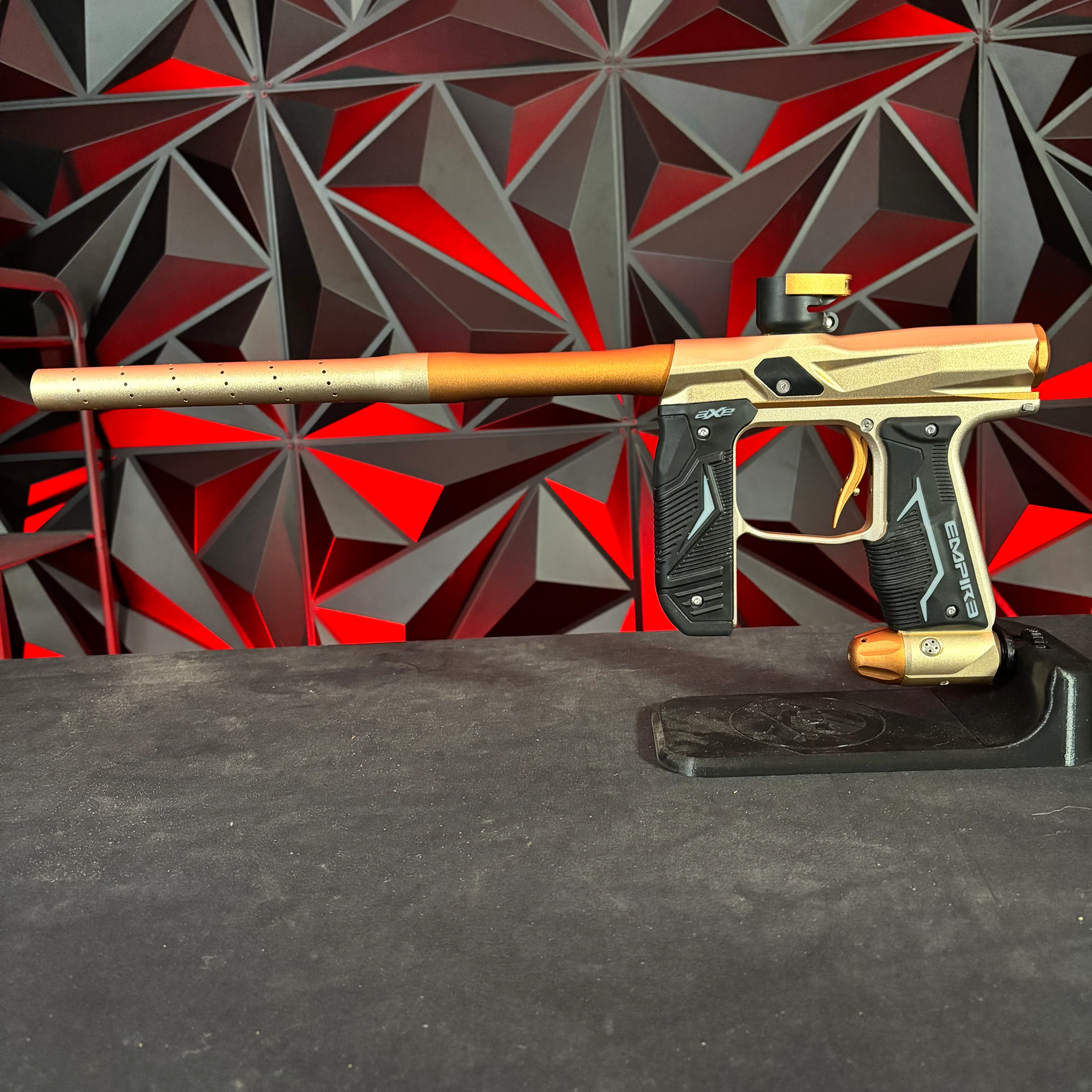 Used Empire Axe 2.0 Paintball Gun - Sandstone/ Bronze - Image 7